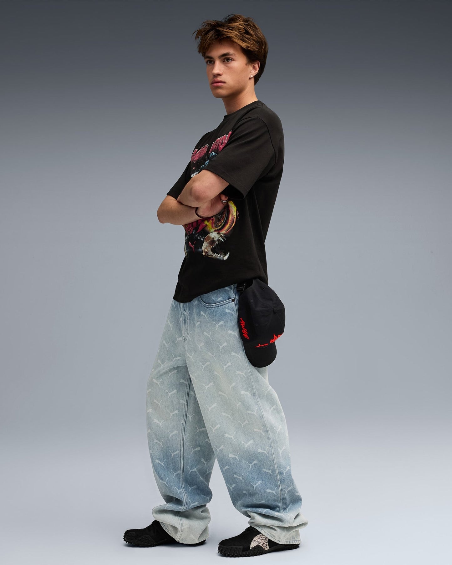 Pantalones vaqueros Baggy Puma x A$AP ROCKY Laser Monogram para hombre