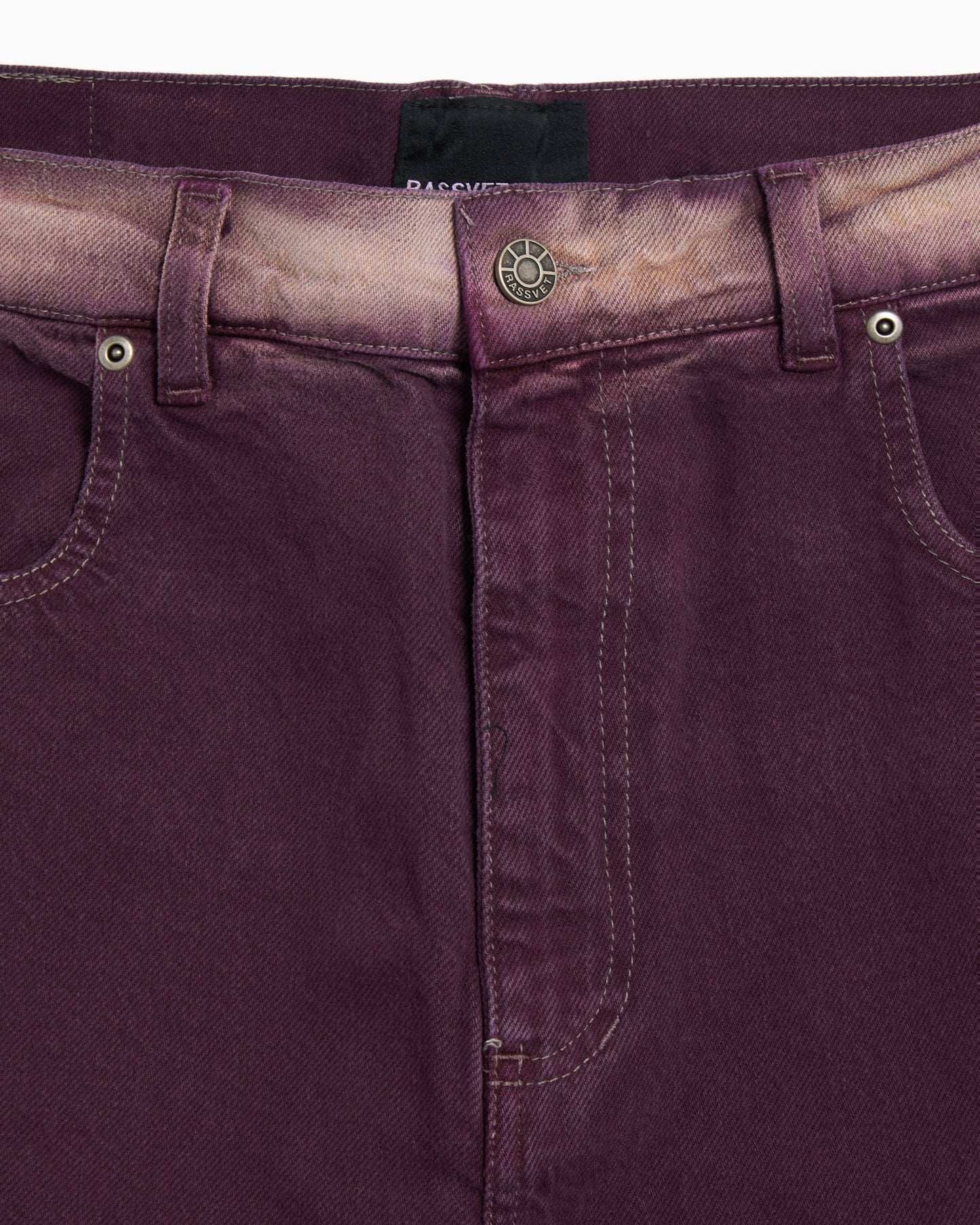 Pantalones vaqueros Baggy Relaxed Rassvet Shadow Wash para hombre