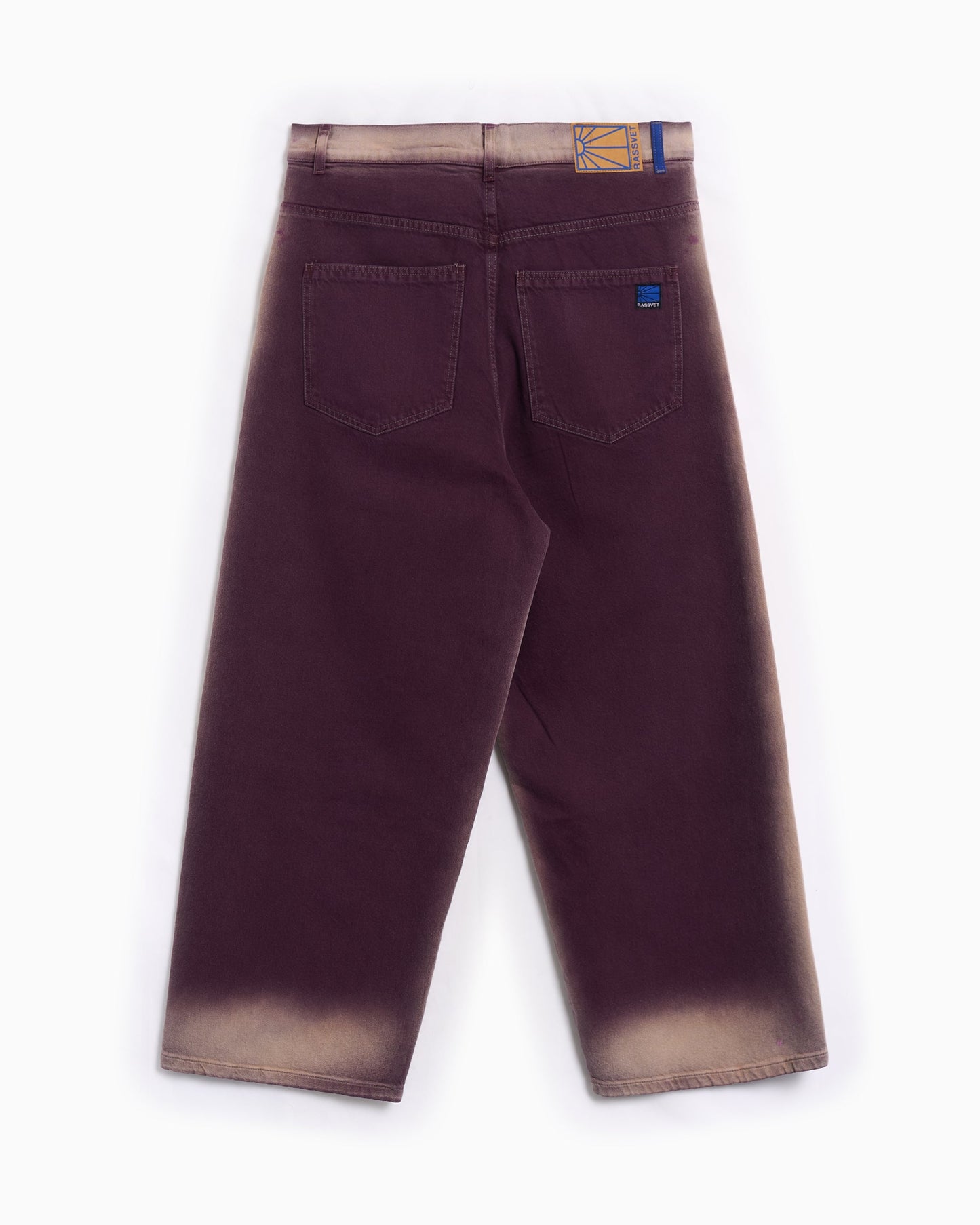 Pantalones vaqueros Baggy Relaxed Rassvet Shadow Wash para hombre