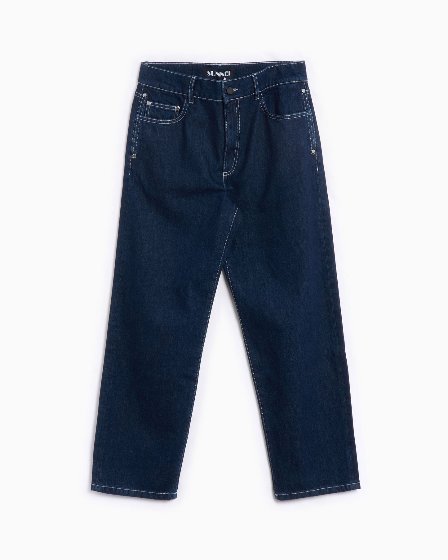 Pantalones vaqueros Baggy Relaxed Sunnei Tapered Men's Denim Pants para hombre