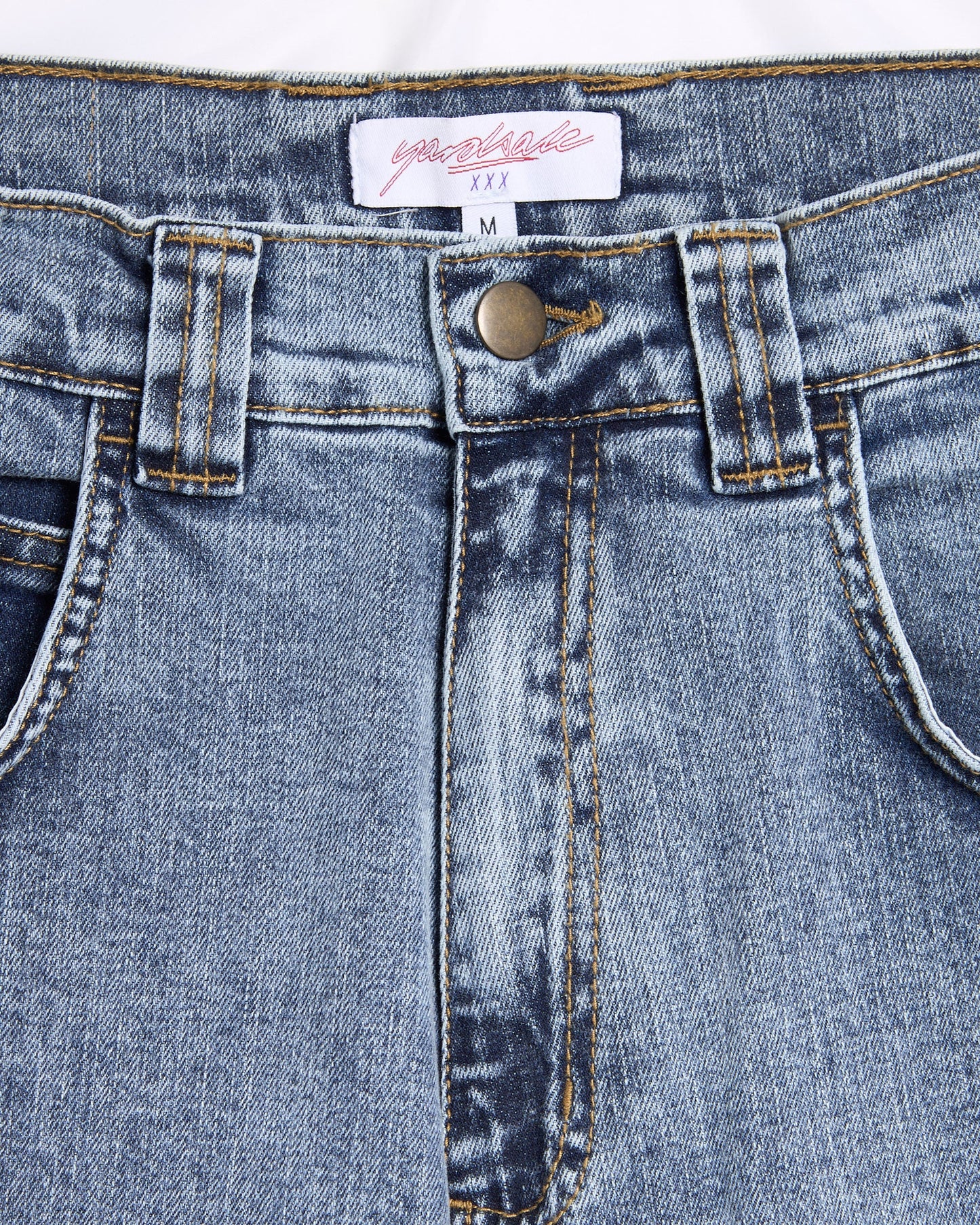 Pantalones vaqueros Straight Yardsale Ivory Slub para hombre