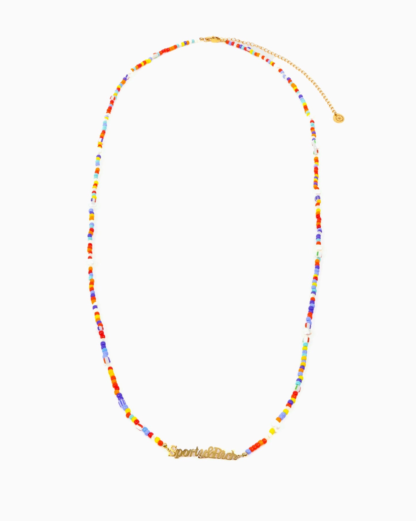 Joyería Sporty & Rich Multicolor Beads Belly Unisex Chain Unisex