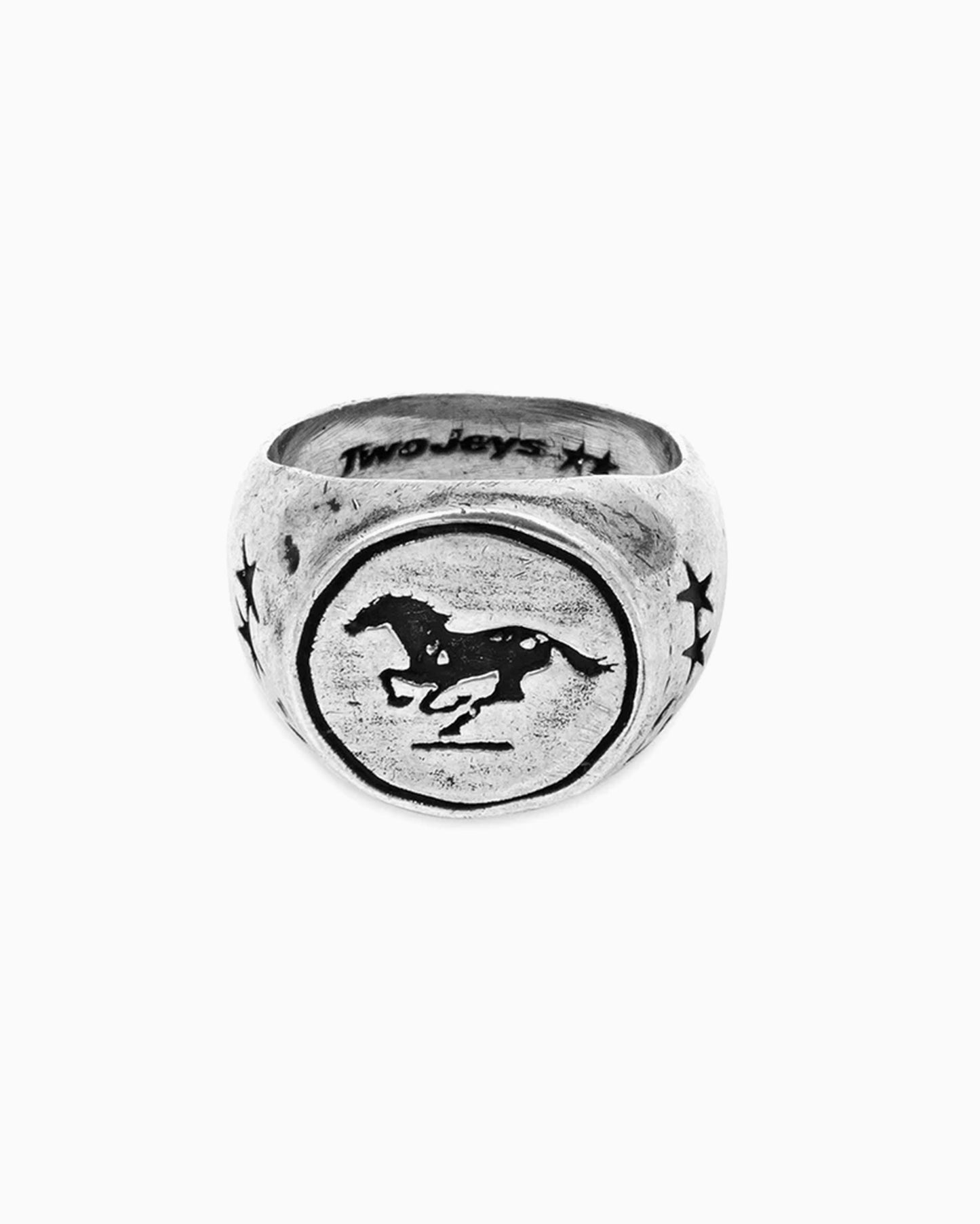 Anillo TwoJeys Galloping Signet Unisex