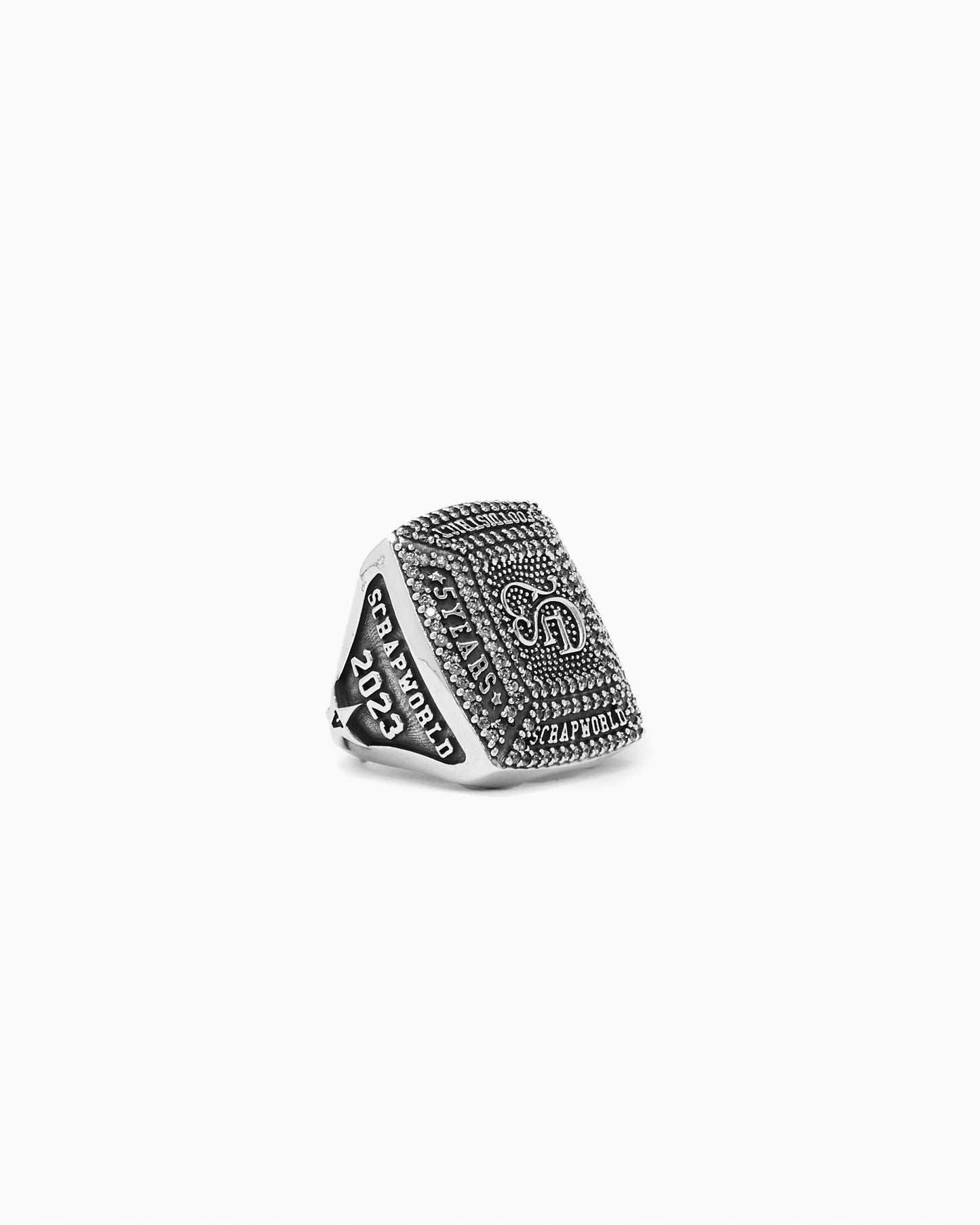 Joyería x ScrapWorld FOOTDISTRICT x ScrapWorld Unisex Ring Unisex