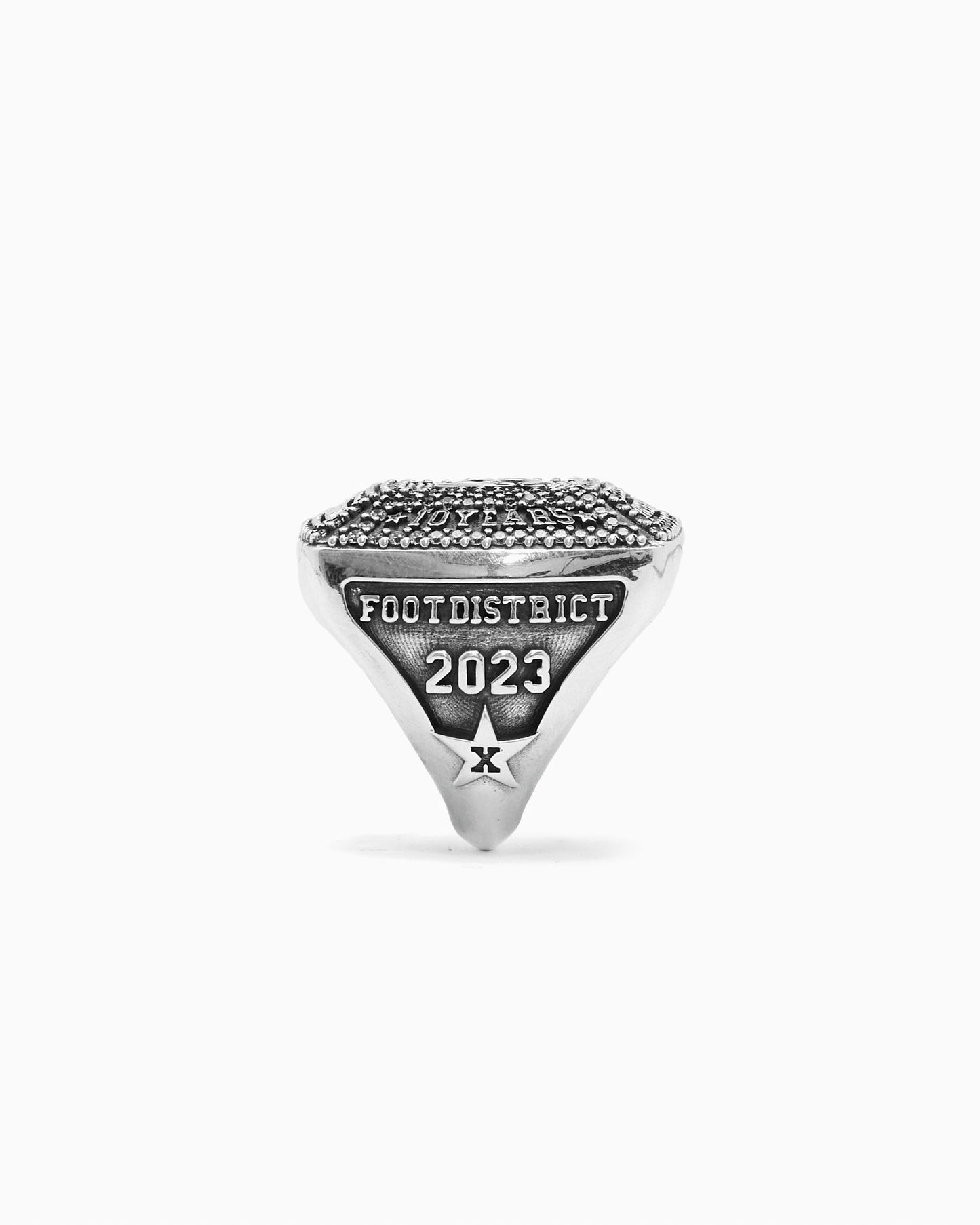 Joyería x ScrapWorld FOOTDISTRICT x ScrapWorld Unisex Ring Unisex