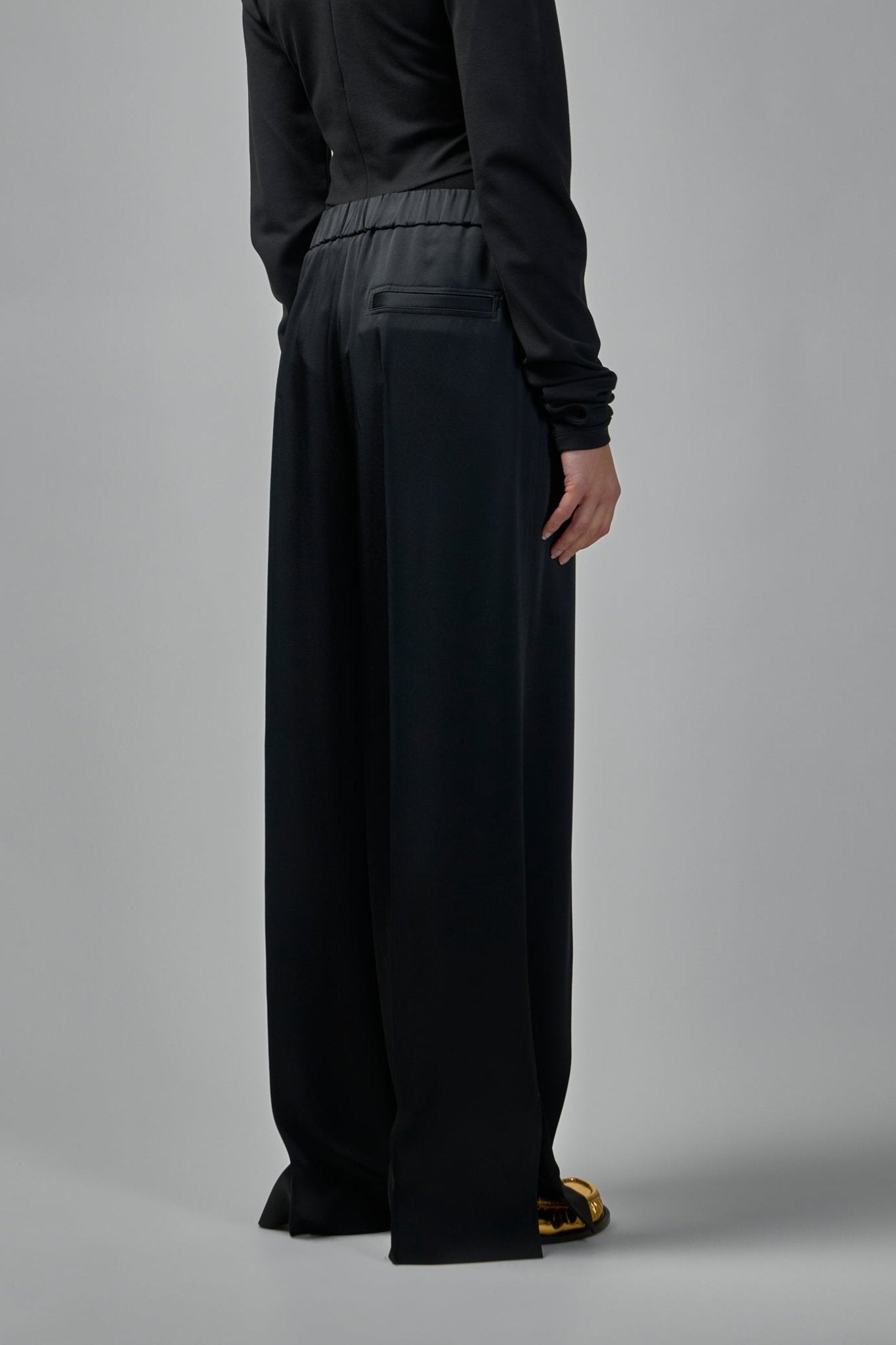 Envers Satin Trousers Woman