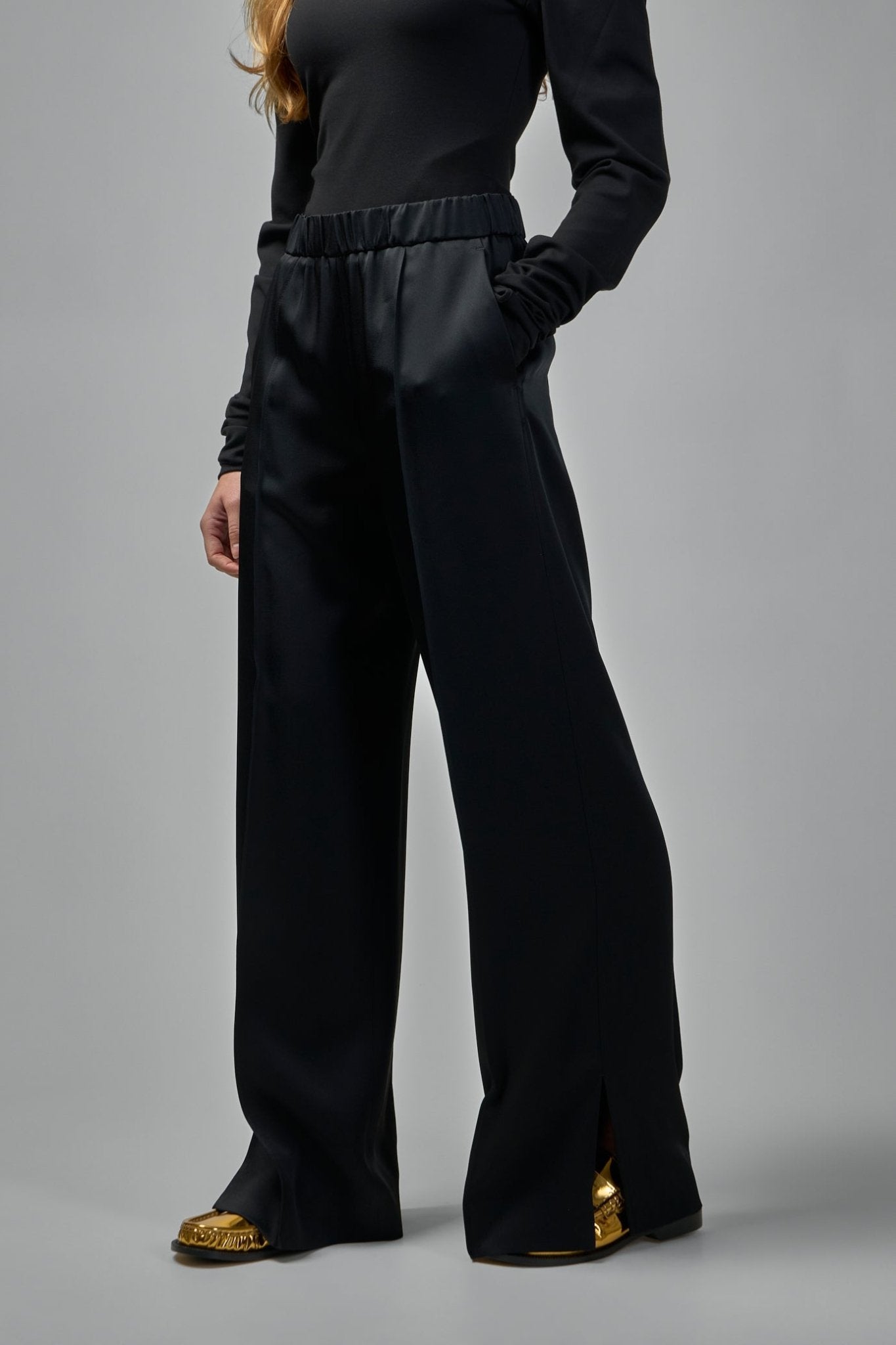 Envers Satin Trousers Woman