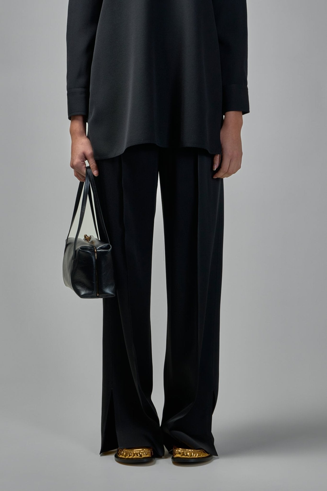 Envers Satin Trousers Woman
