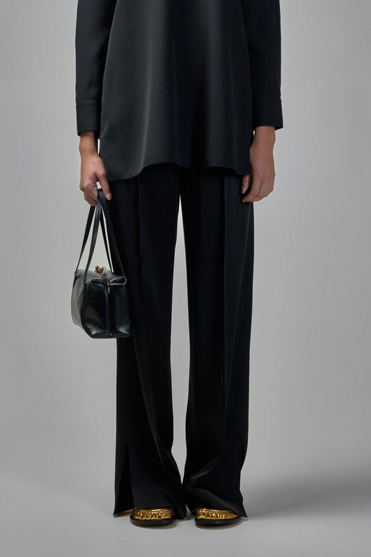 Envers Satin Trousers Woman
