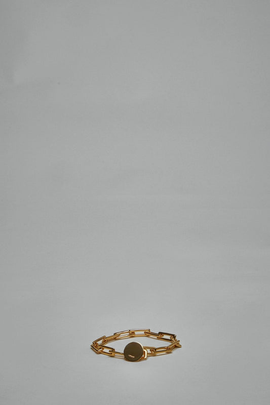 Logo-charm Chain Bracelet