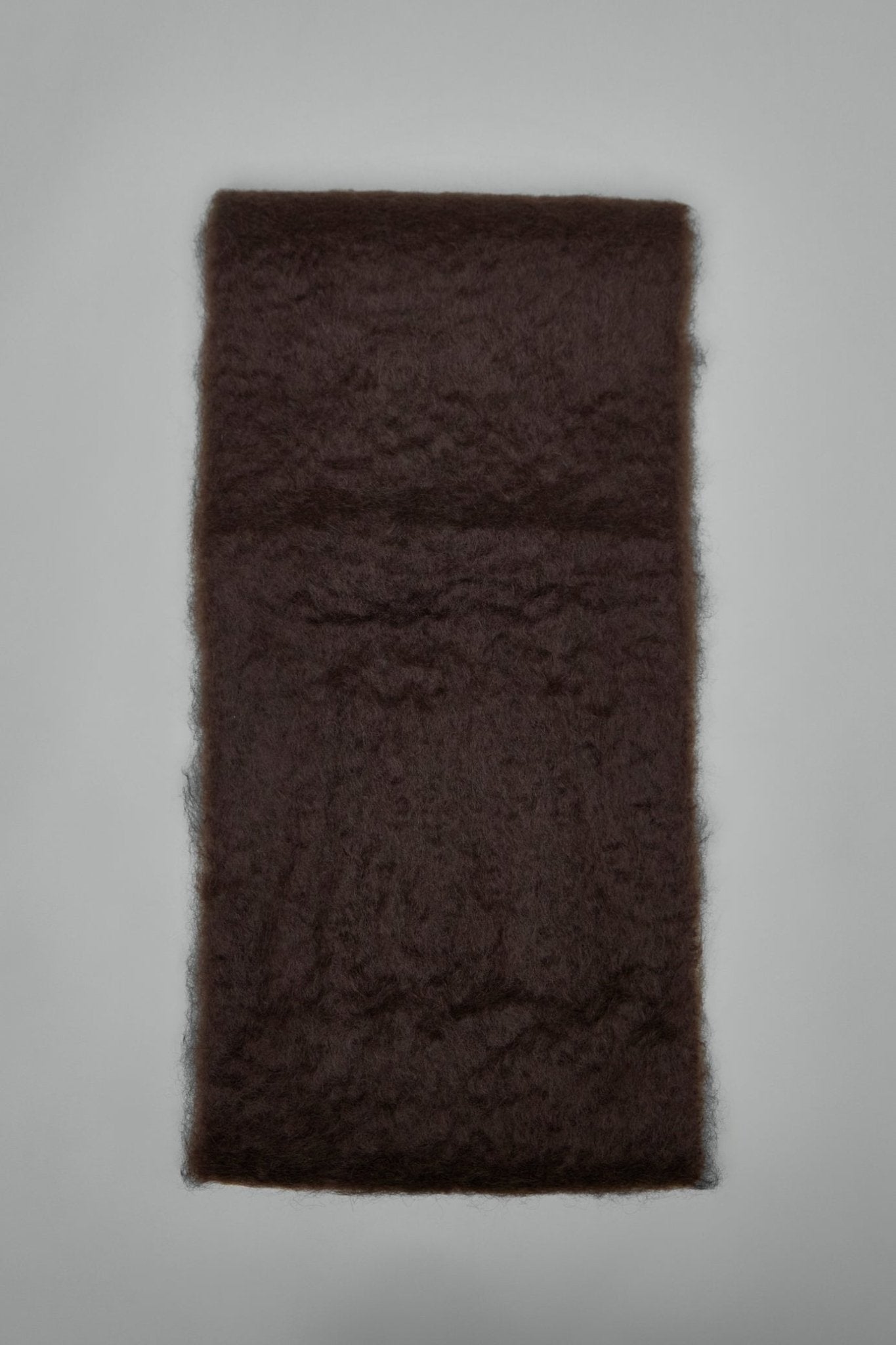 Logo Patch Fringe-Detailed Scarf