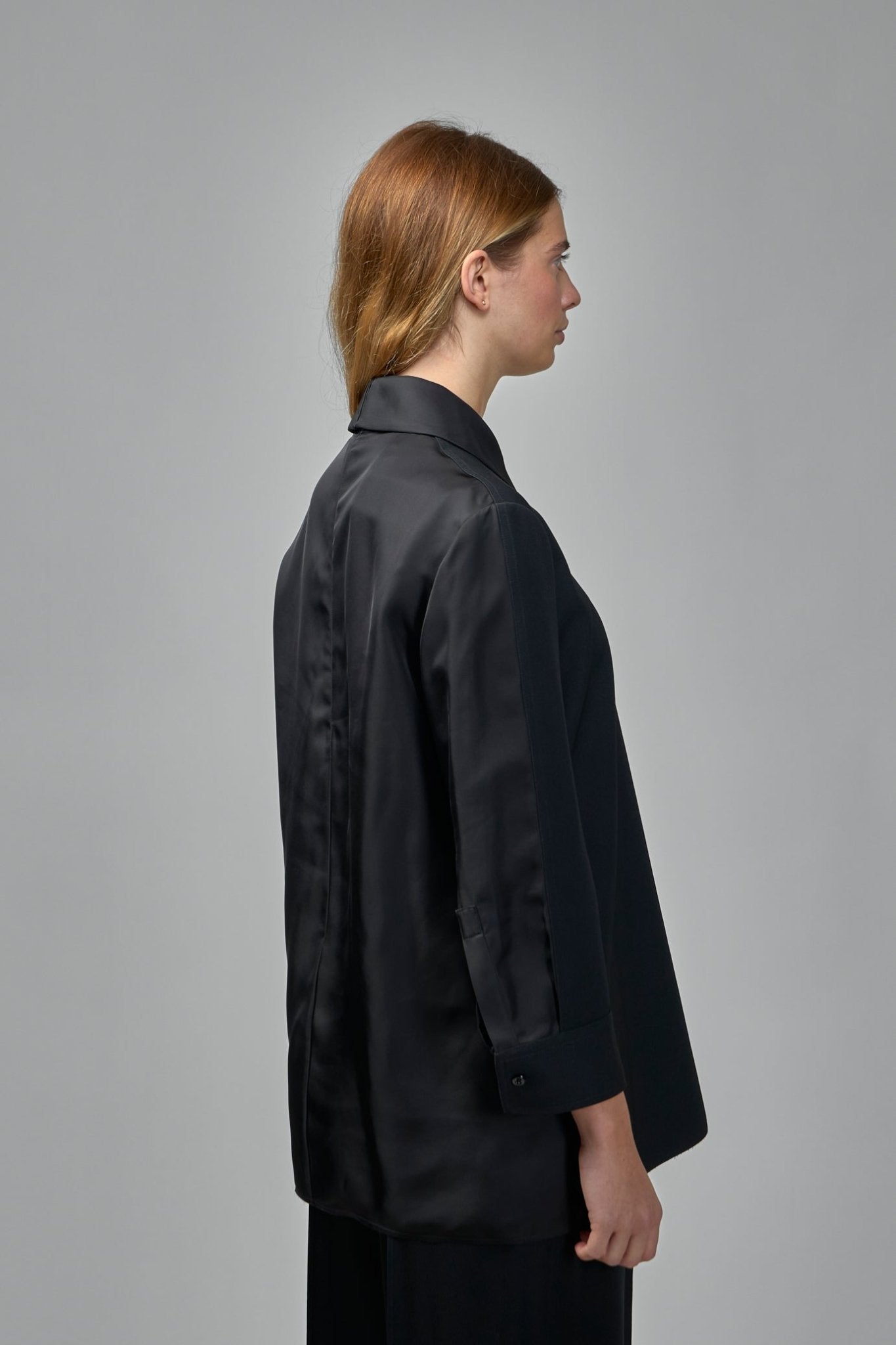 Wool Top With Collar