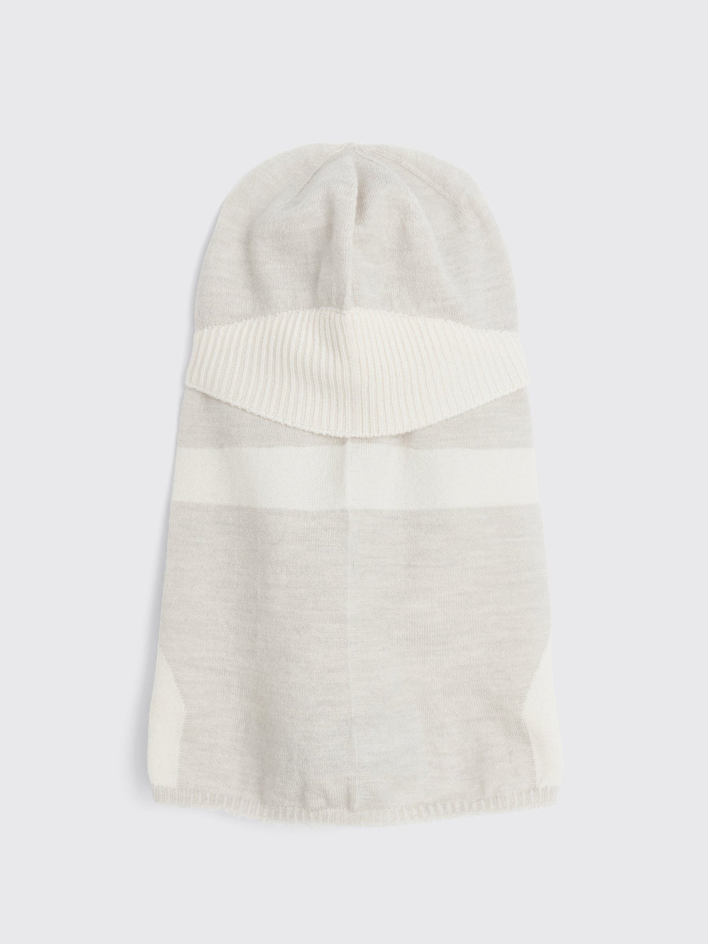 _J.L-A.L_ Wool Knit Balaclava White