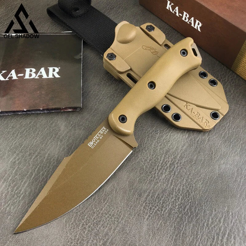 GS247-KA-BAR BK18 Short Harpoon Fixed Blade Tactical Outdoor Knife