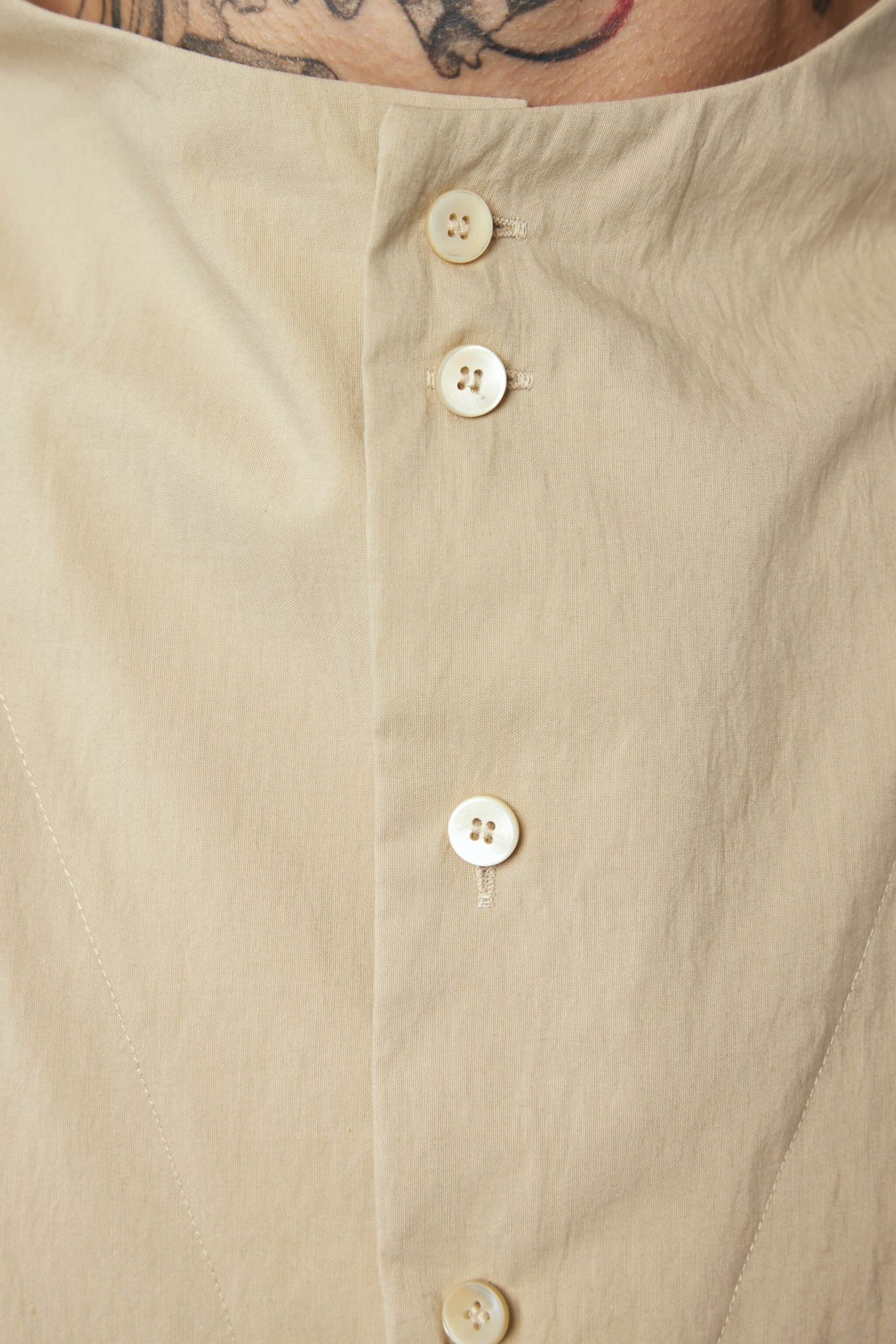 Men's Opened Collar Shirt