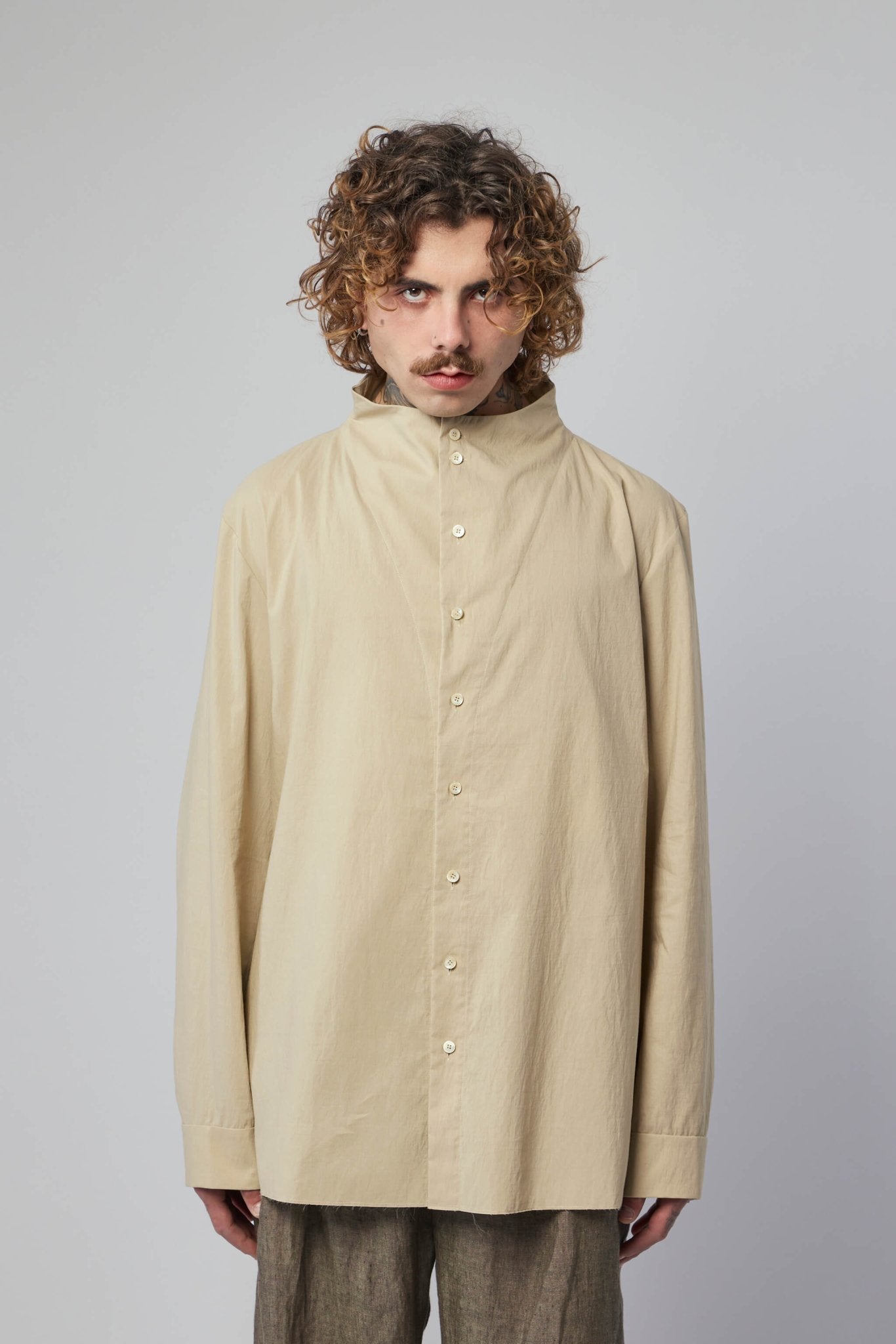 Men's Opened Collar Shirt