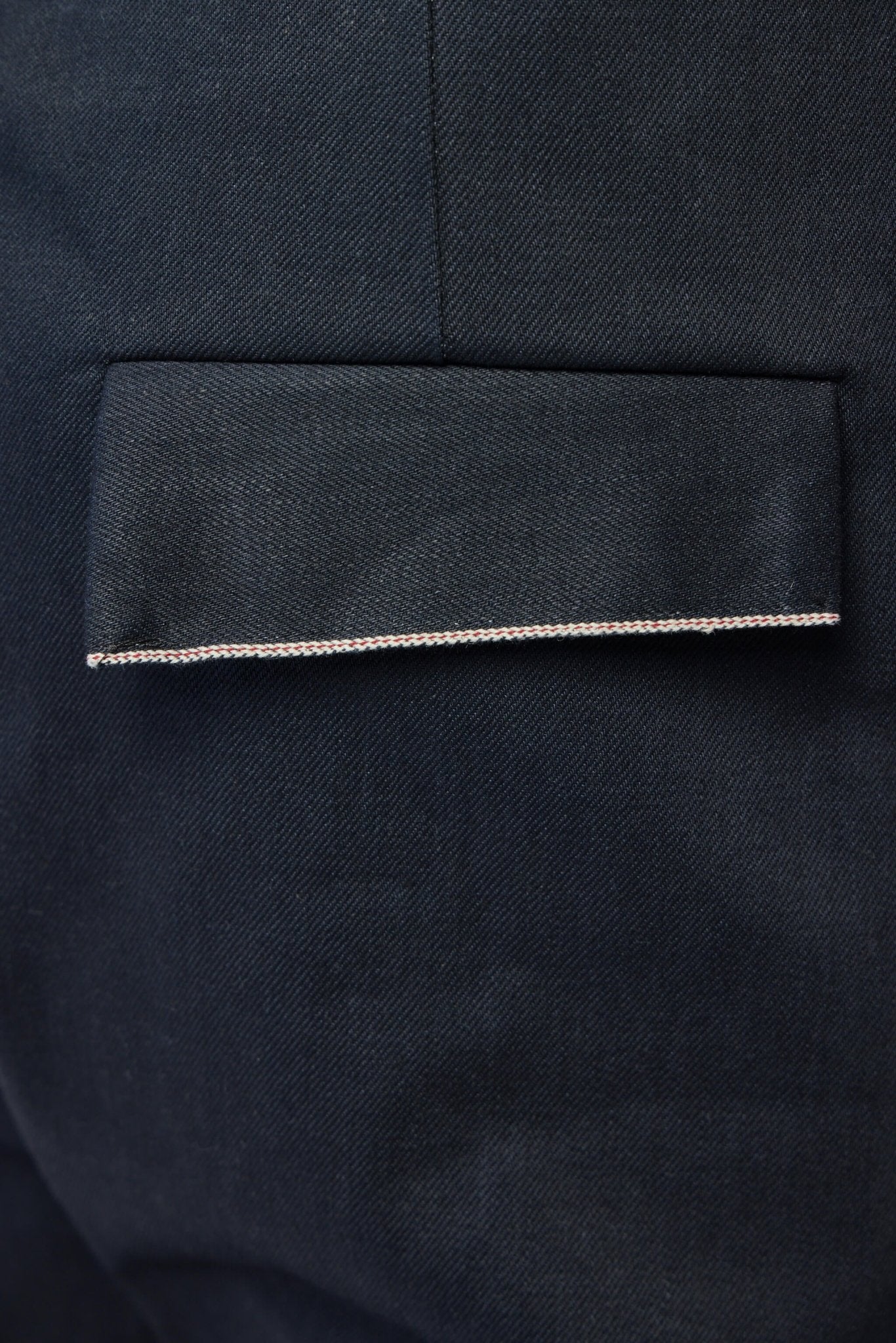 Men's Purgatory Selvedge-line Trousers With 925 Silver Hook Closer