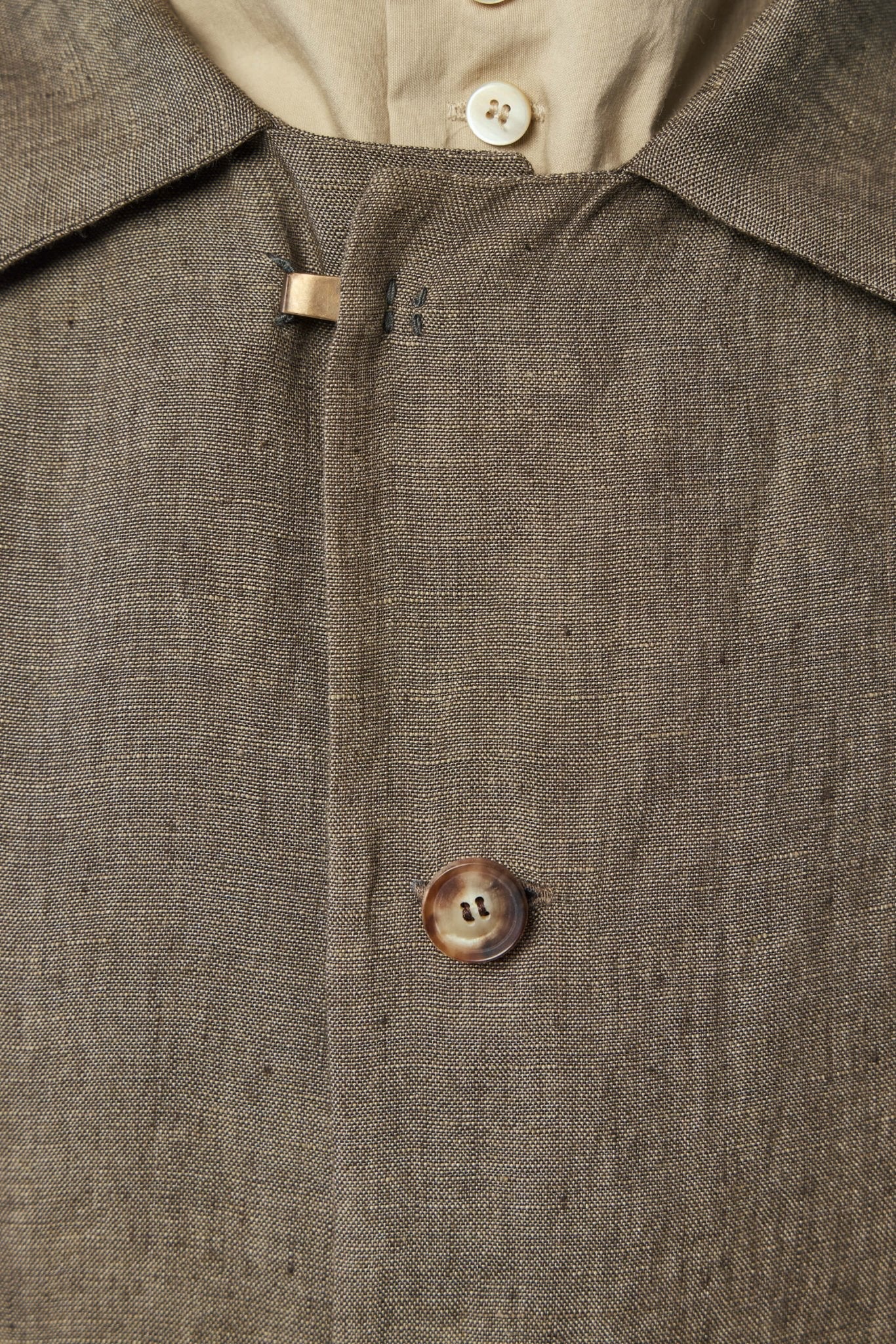 Unisex Dust Long Shirt With 925 Silver Hook Closer