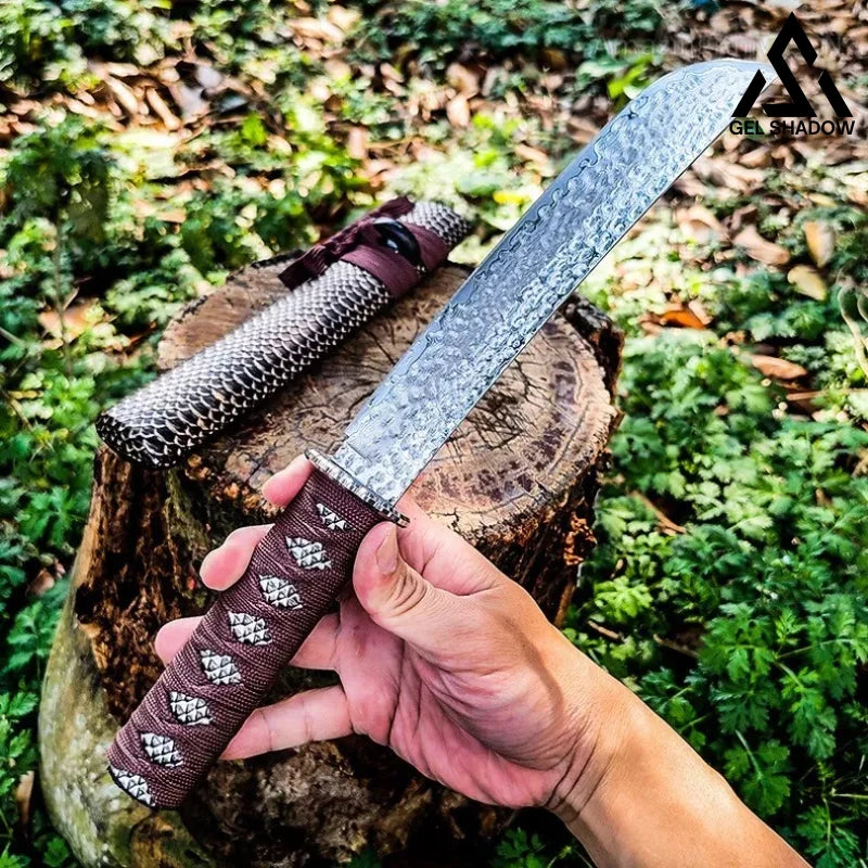 Katana VG10 Ninja Samurai Damascus Hunting Knife-GS113