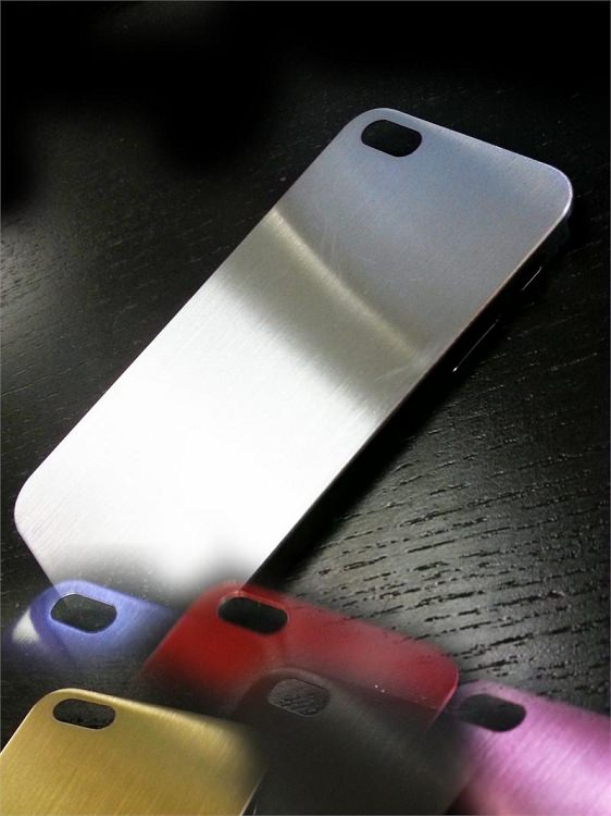 iPhone 5S iPhone 5 Metal Cellphone Case| Color| PURPLE
