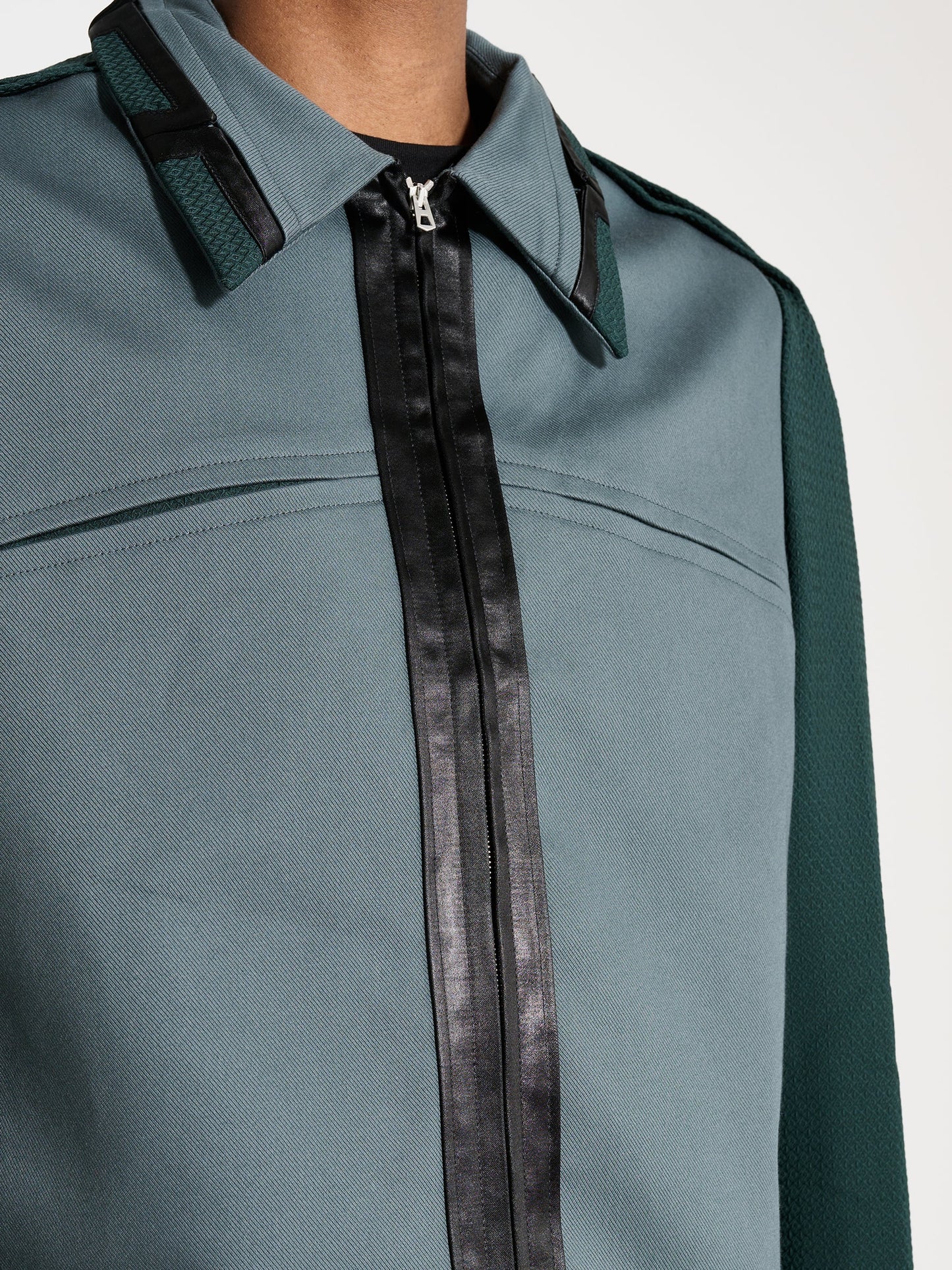 Kiko Kostadinov Ugo Blouson Stone Grey / Deep Green