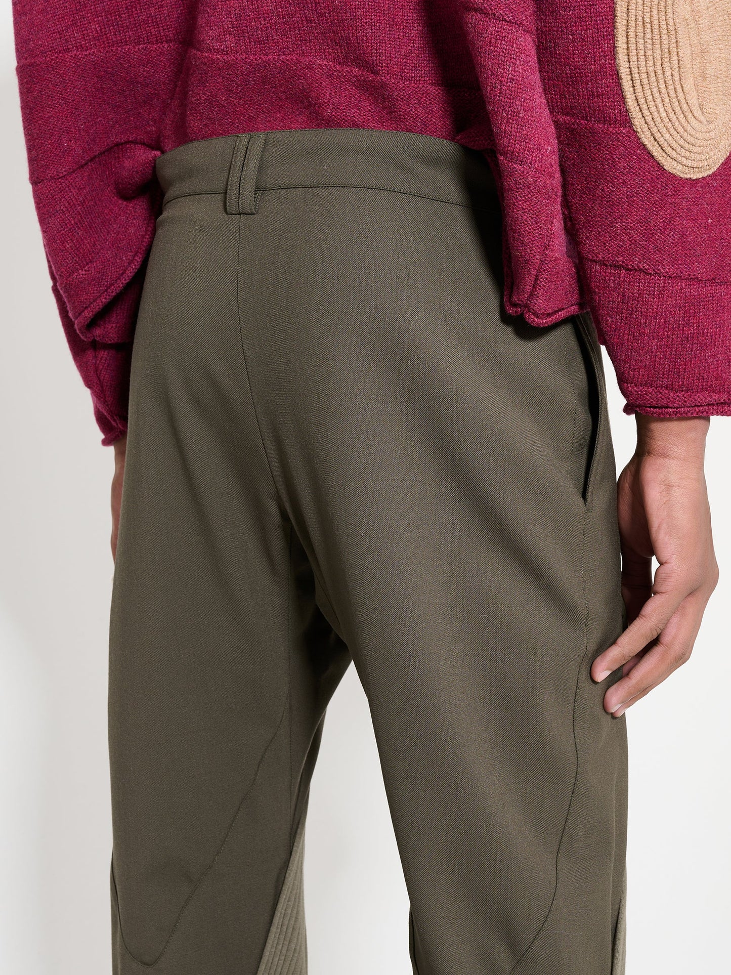 Kiko Kostadinov Deultum Trouser Army green / Taupe
