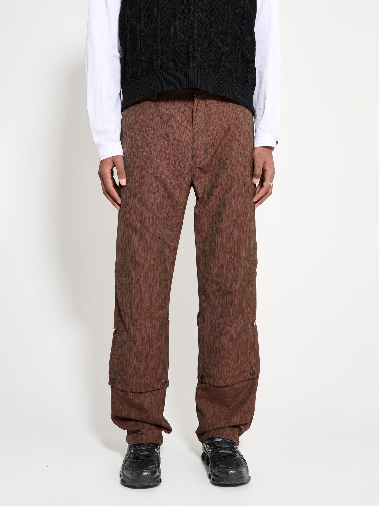 Kiko Kostadinov Tonino Utility Trouser Brown Sparrow