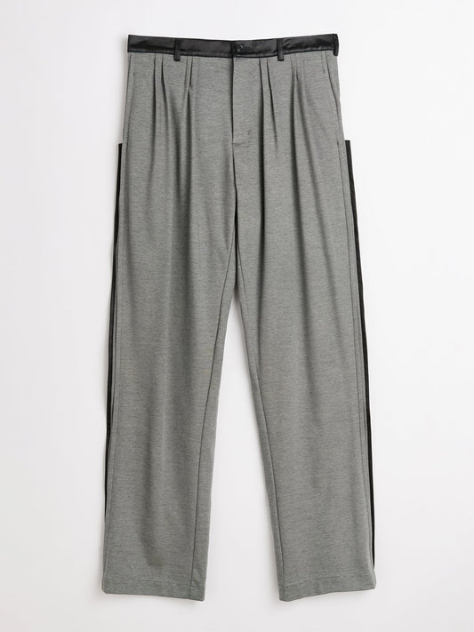 Kiko Kostadinov Ugo Side Trouser Iron Grey / Ochre