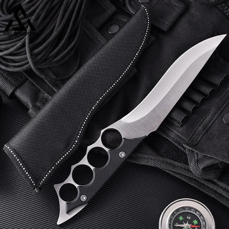Knuckle Fixed blade Outdoor Survival Tactical Knives-GS119