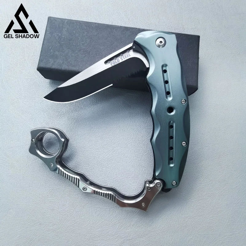 Knuckle Style knife Mecha Spring Assist Knife-GS37