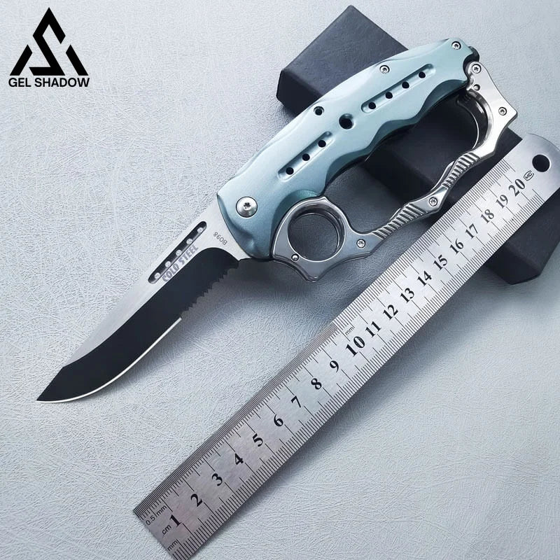 Knuckle Style knife Mecha Spring Assist Knife-GS37