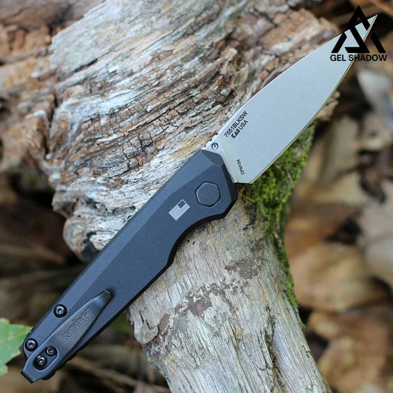 KS DE - 18 - Black Aluminum (2.79" CPM-154)-GS148