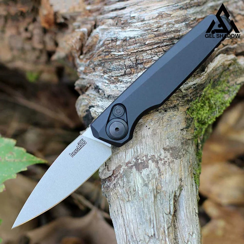 KS DE - 18 - Black Aluminum (2.79" CPM-154)-GS148