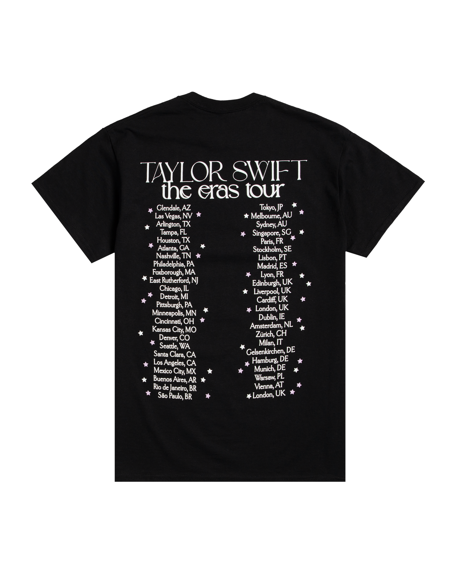Taylor Swift | The Eras Tour Live Photo Stars T-Shirt