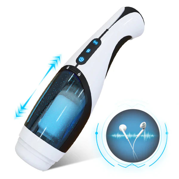 Automatic 4 Telescopic Vagina Masturbation Cup with Voice Mode - Adult Wellness Product product image for intimate wellness a
