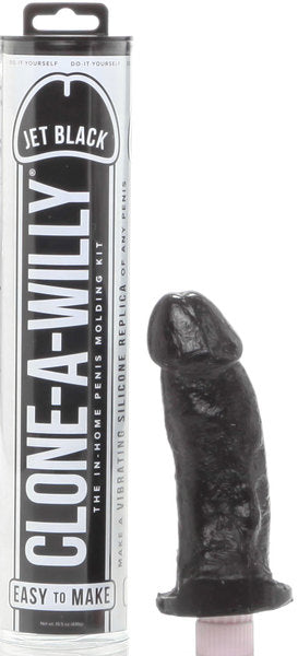 Clone A Willy Jet Black – DIY Customizable Vibrator Kit