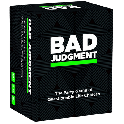Bad Judgment – Party Game for 3+ Players Aged 17 and Up