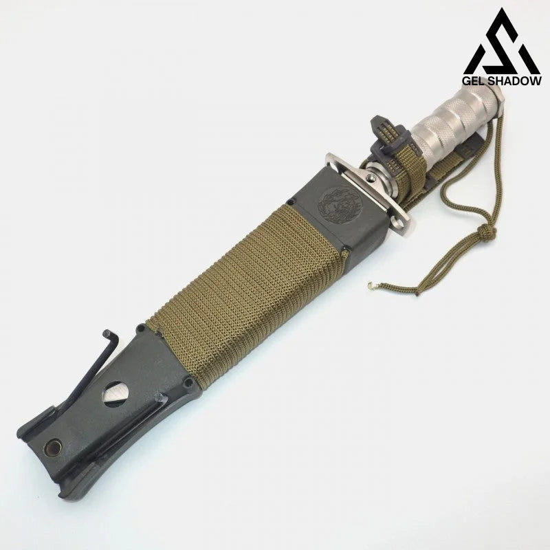 Large Hunting Knife Bowie Sharp Fixed Blade Camping Military Outdoor Survival Set-GS87