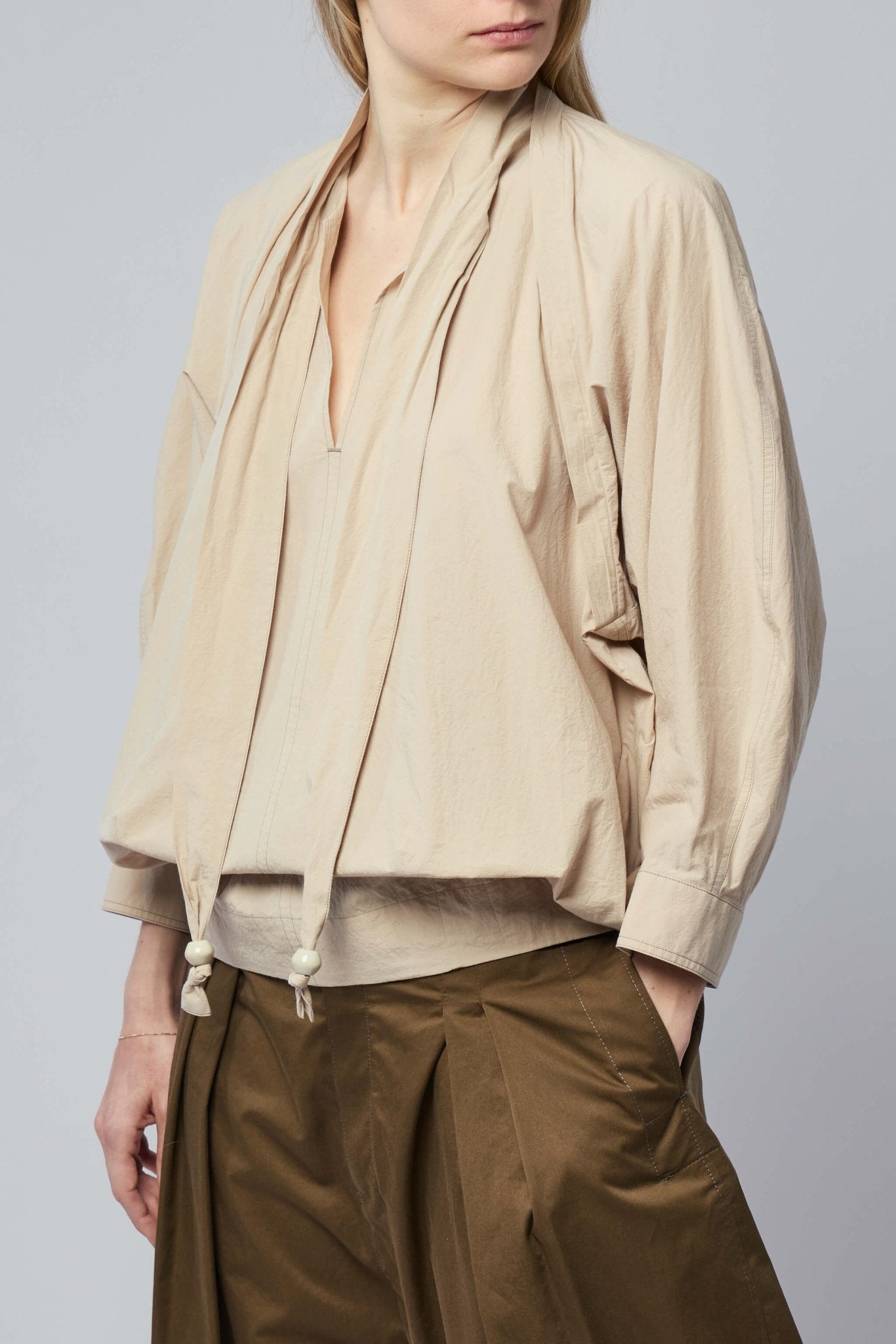 Blouse with Scarf
