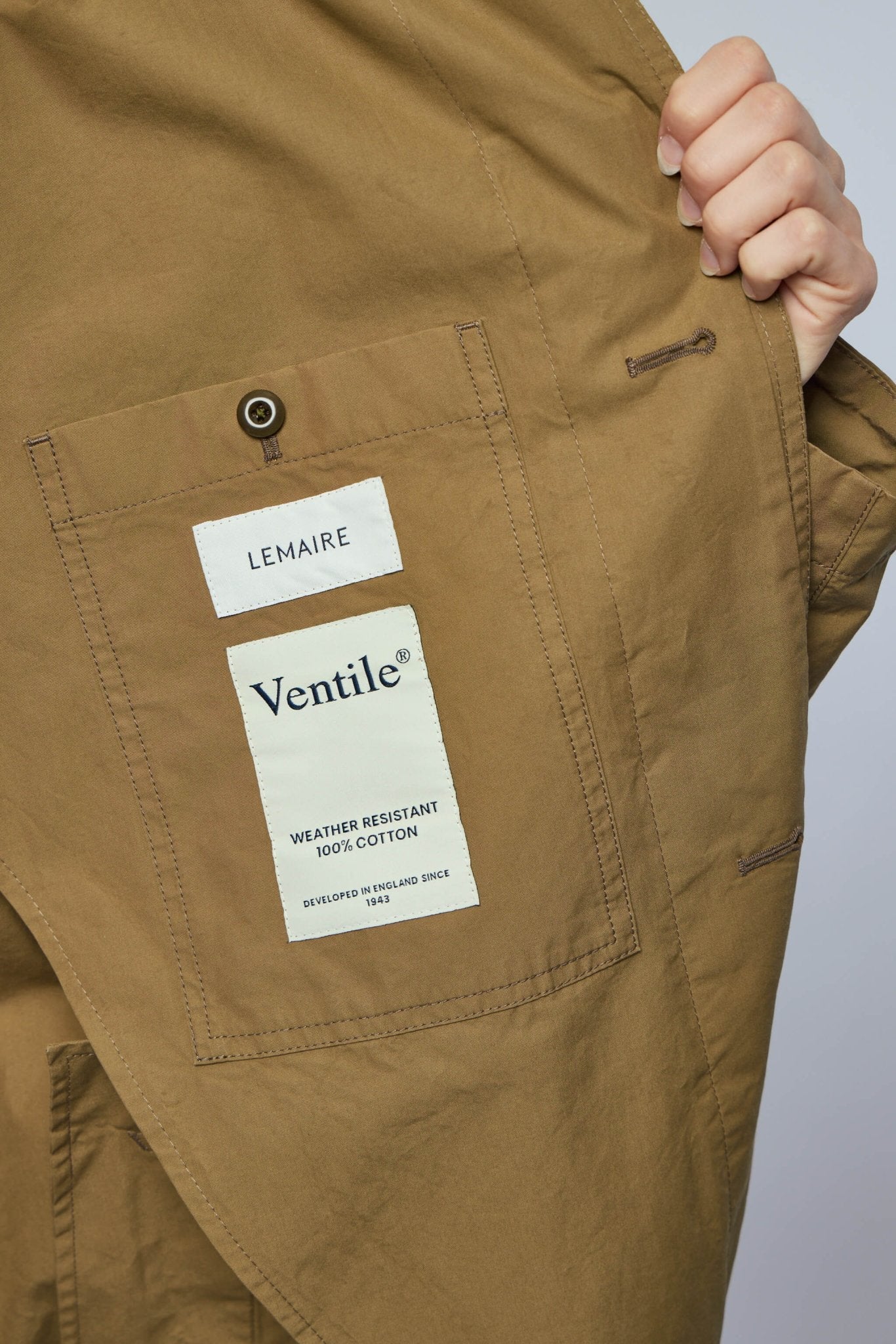 Car Coat in Ventile® Cotton