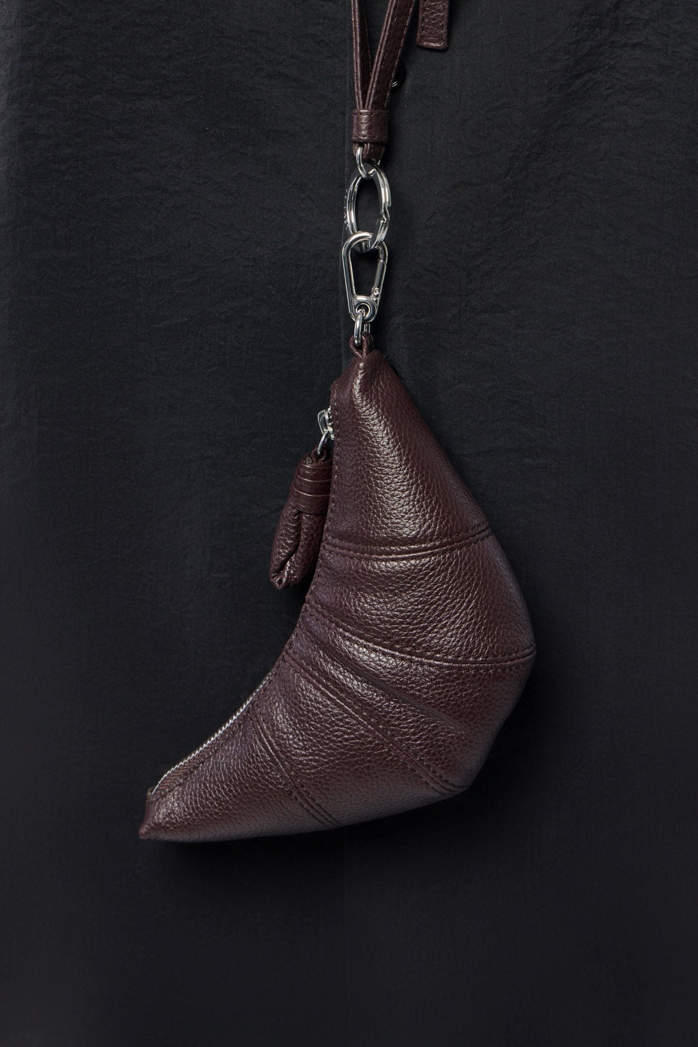 Crossbody Croissant Coin Purse