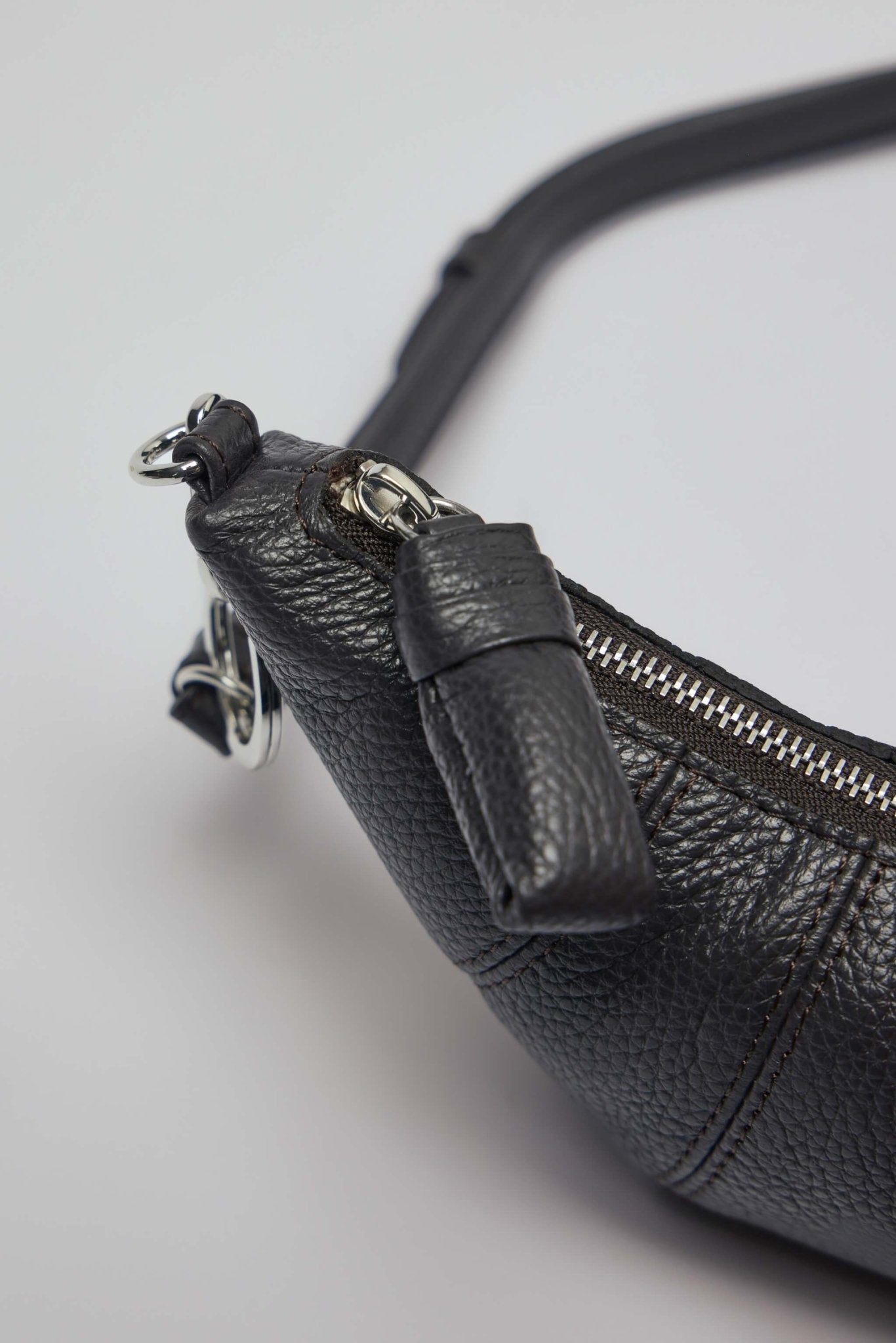 Cross-body Croissant Coin Purse