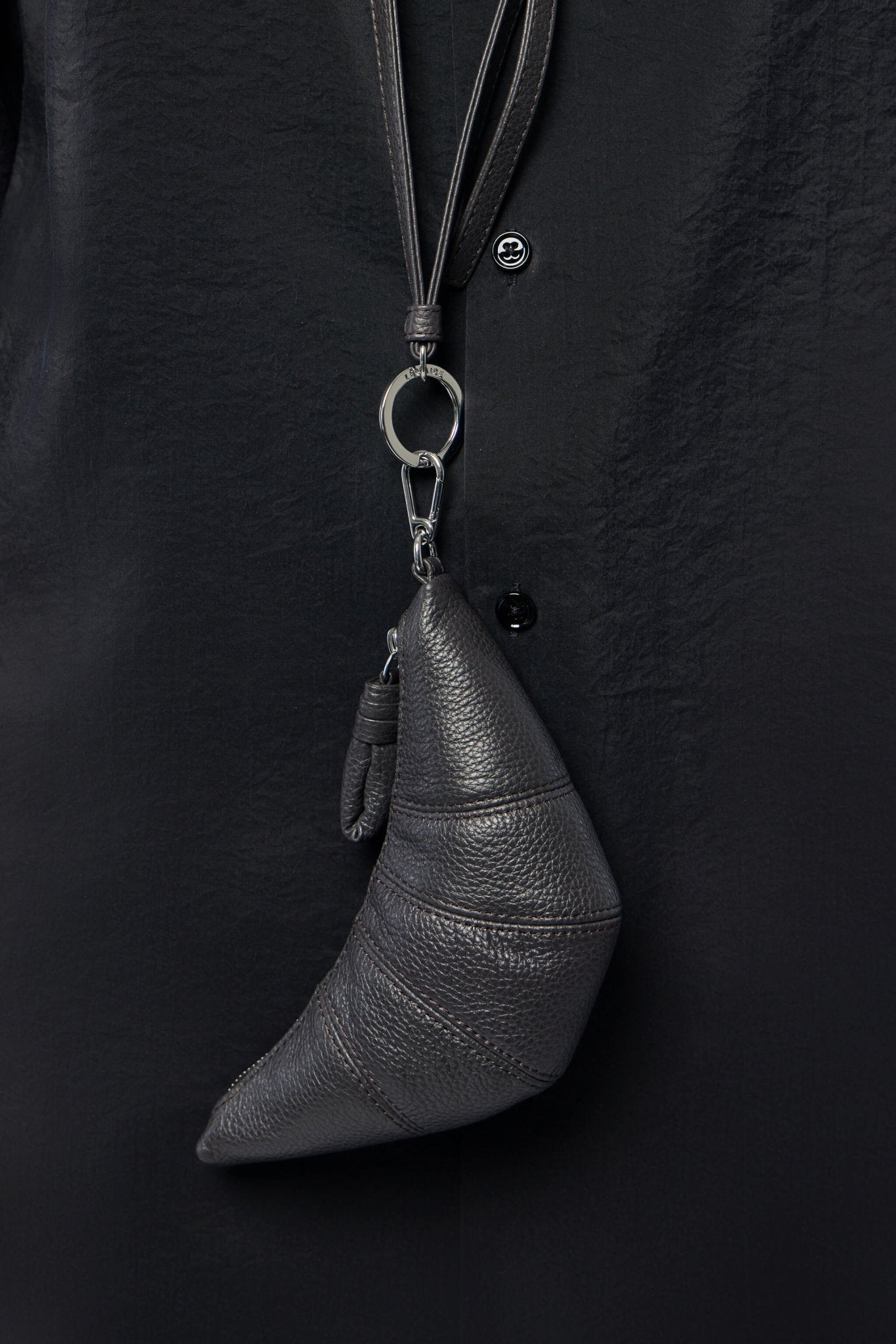 Cross-body Croissant Coin Purse