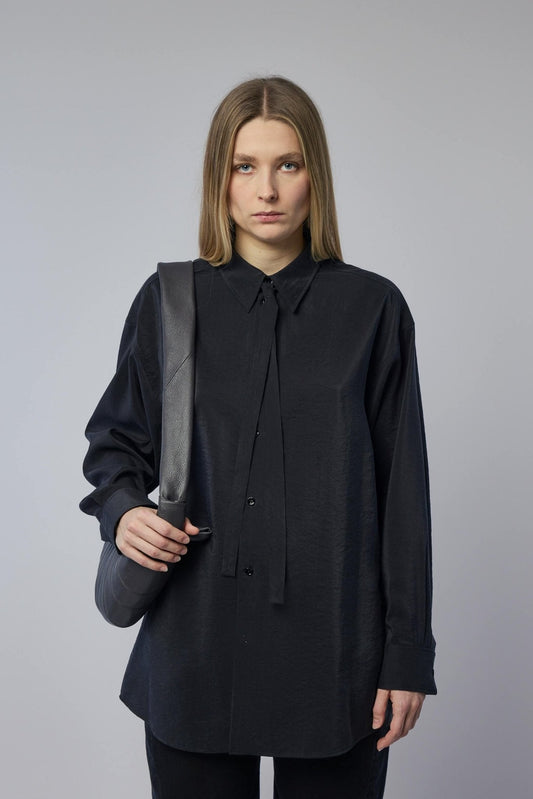 Long Shirt with Tie