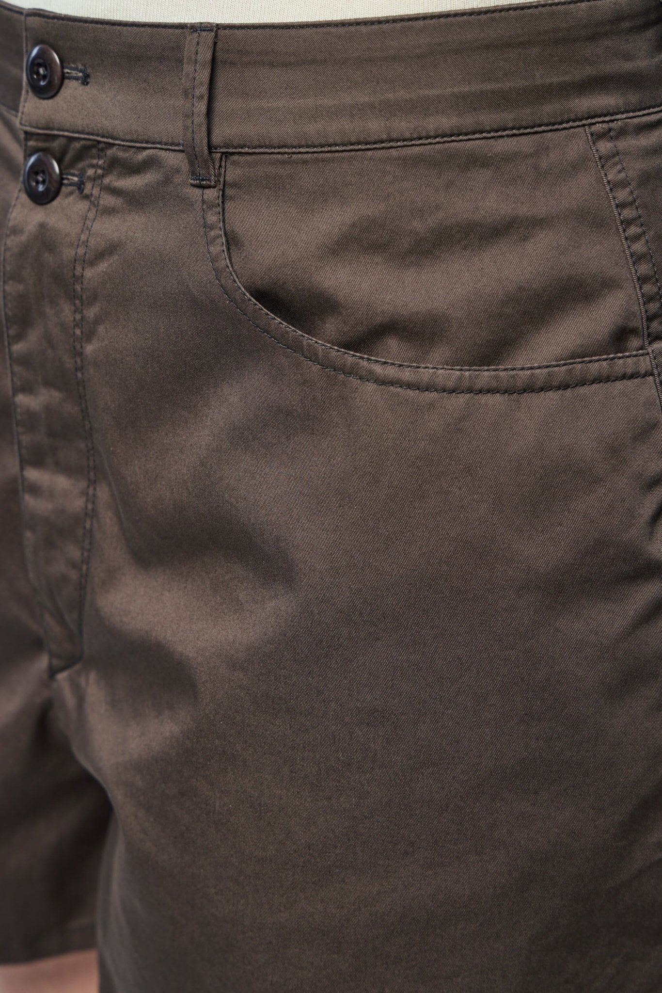 Shorts in Cotton Twill