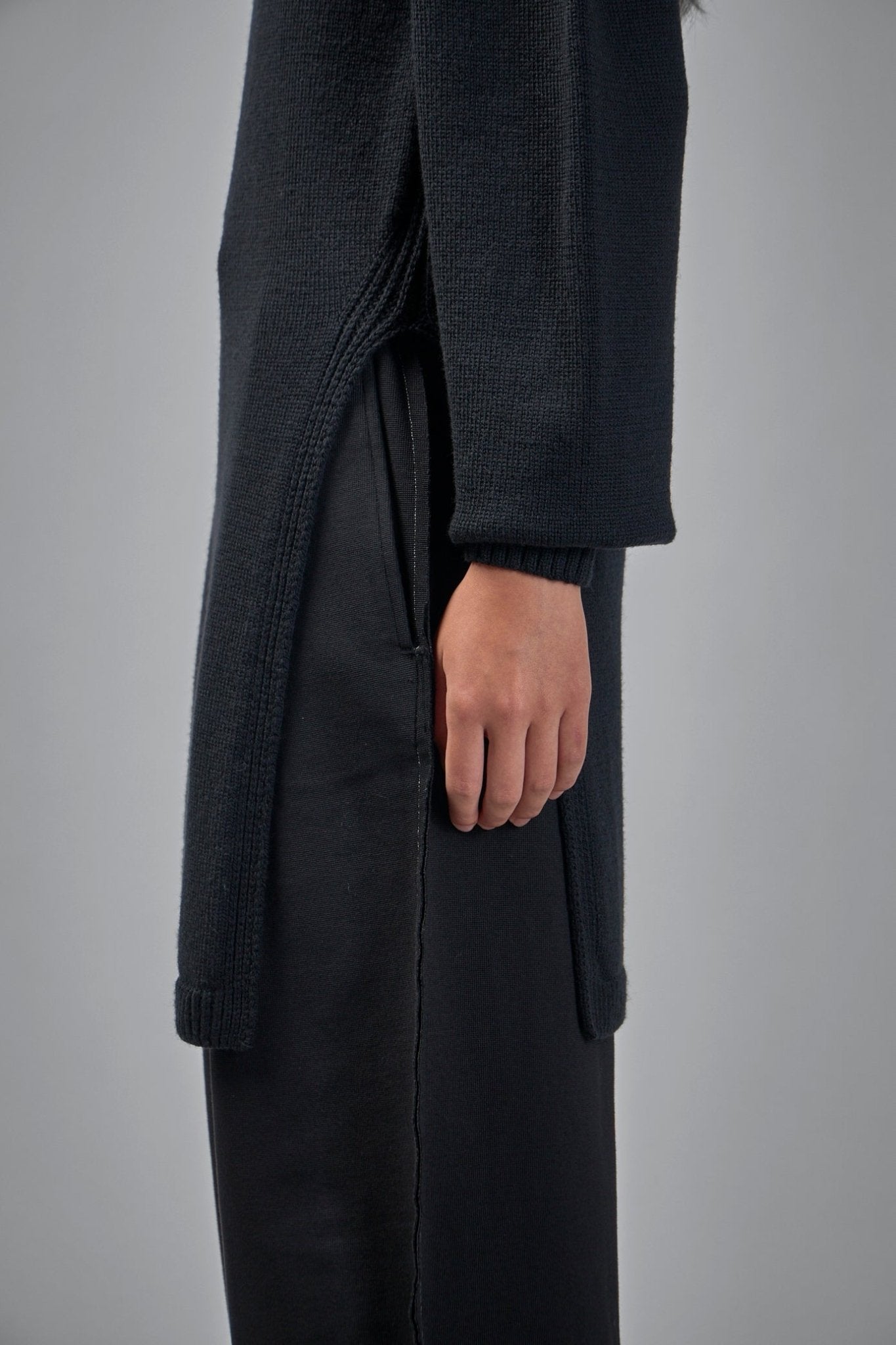 Sweater with Slits
