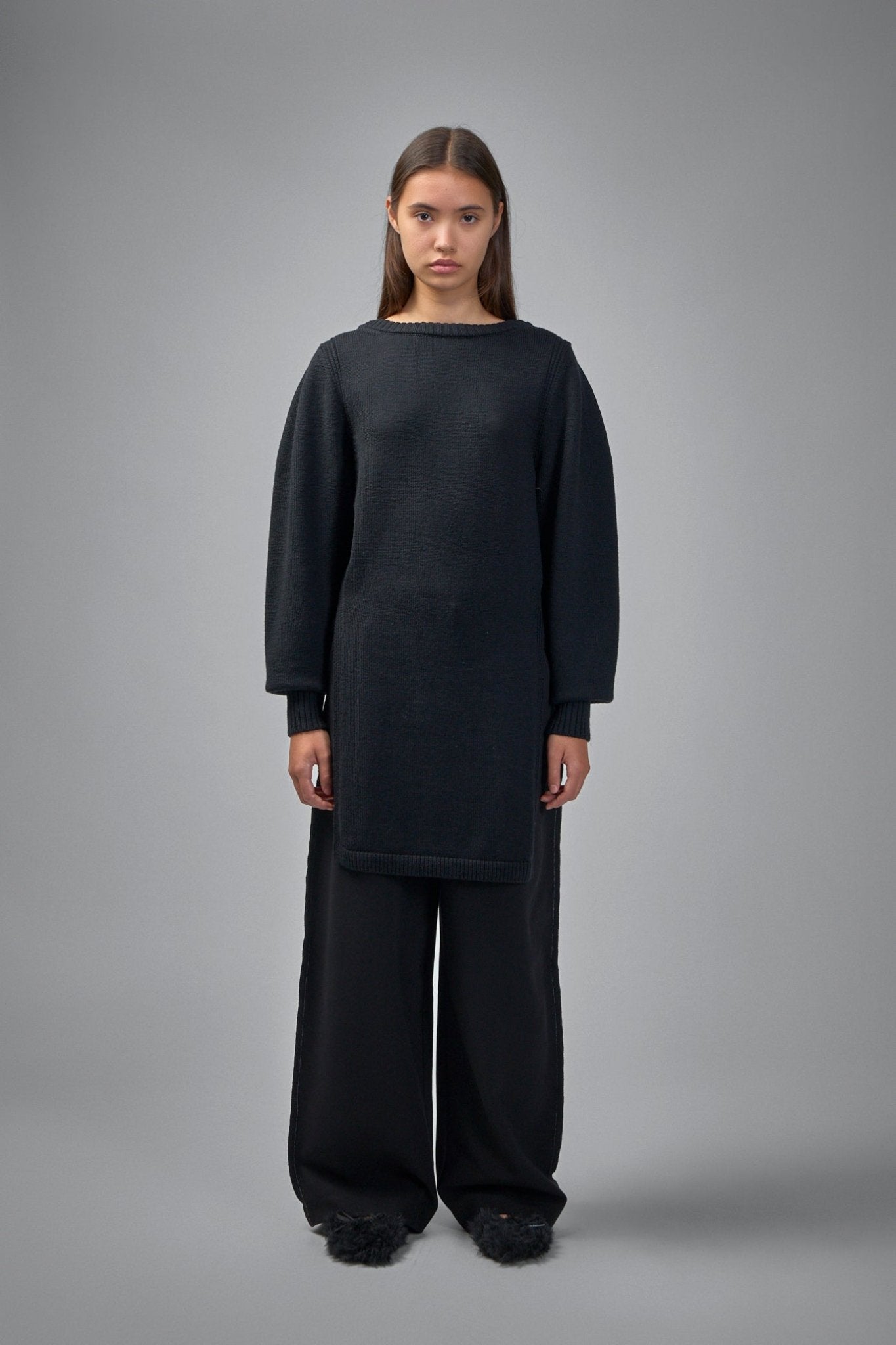 Sweater with Slits