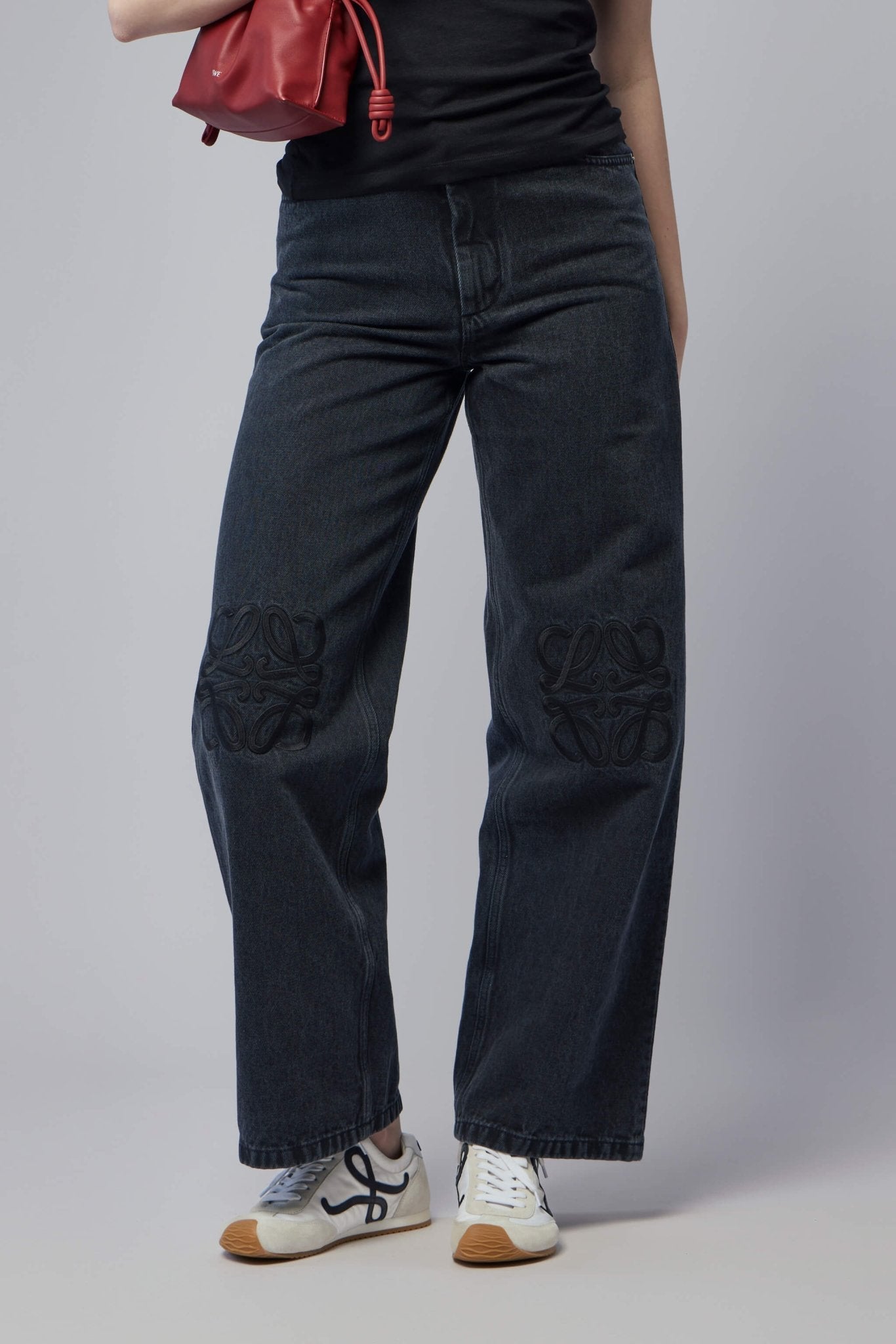 Anagram Baggy Jeans in Denim