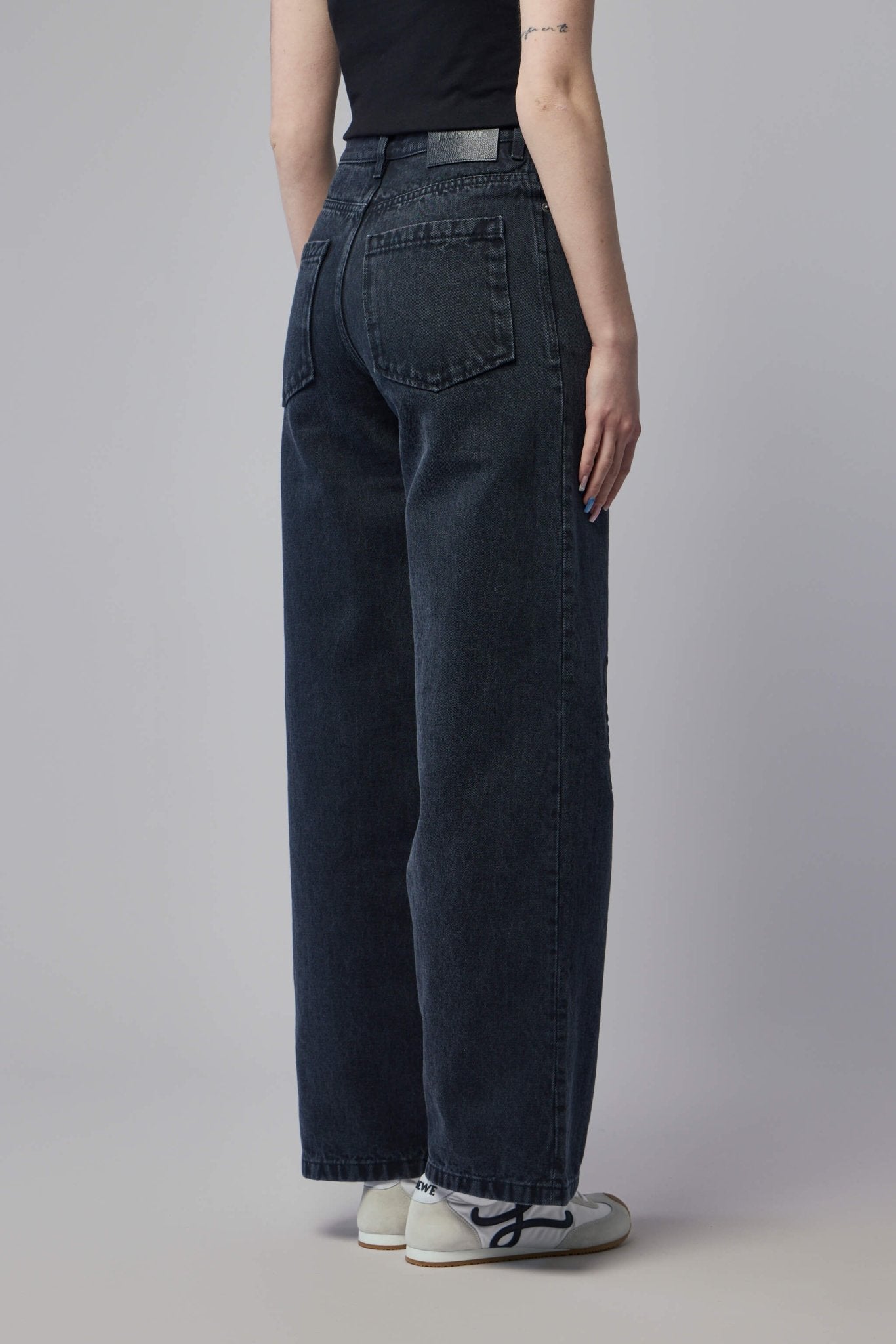 Anagram Baggy Jeans in Denim