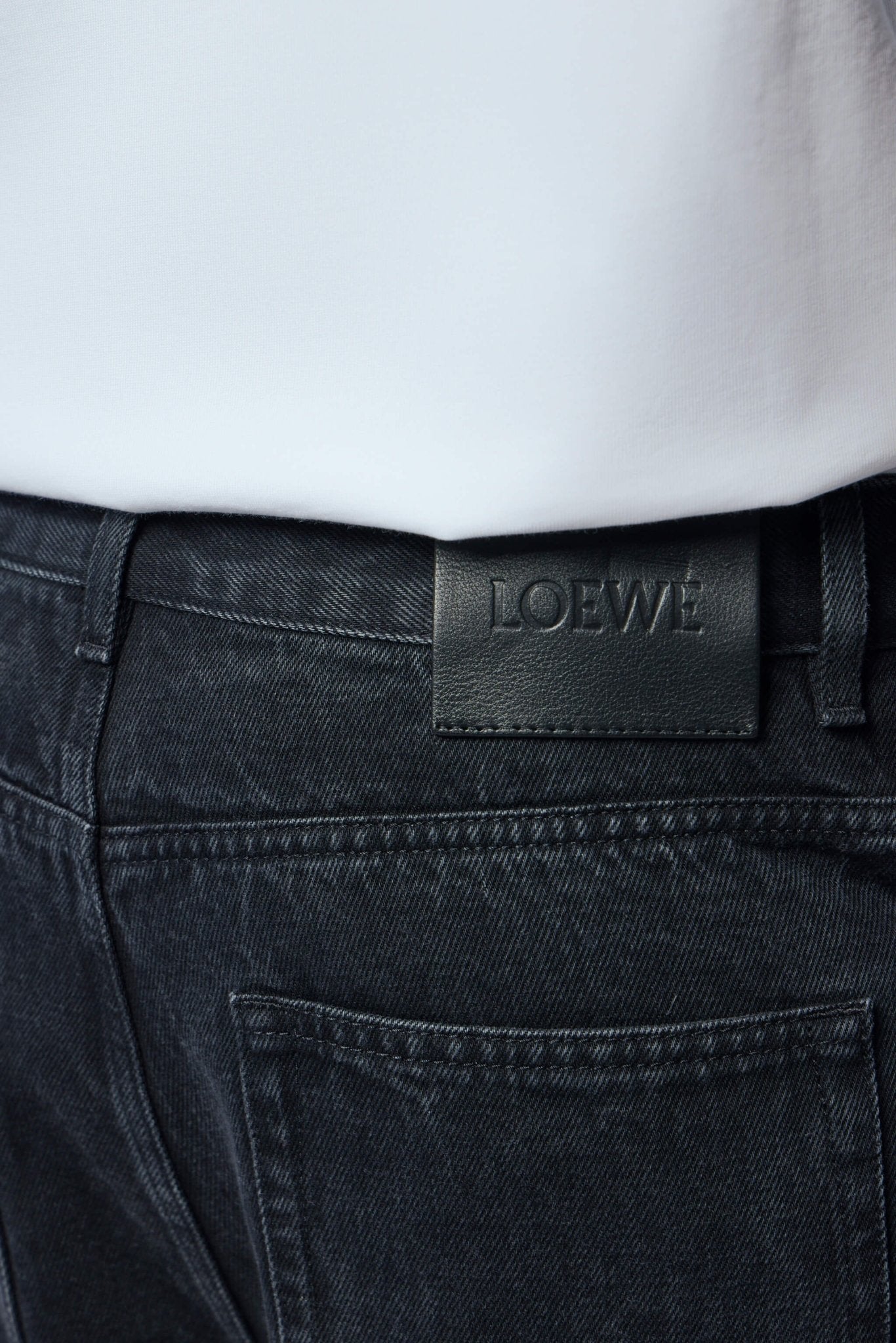 Anagram Baggy Jeans in Denim